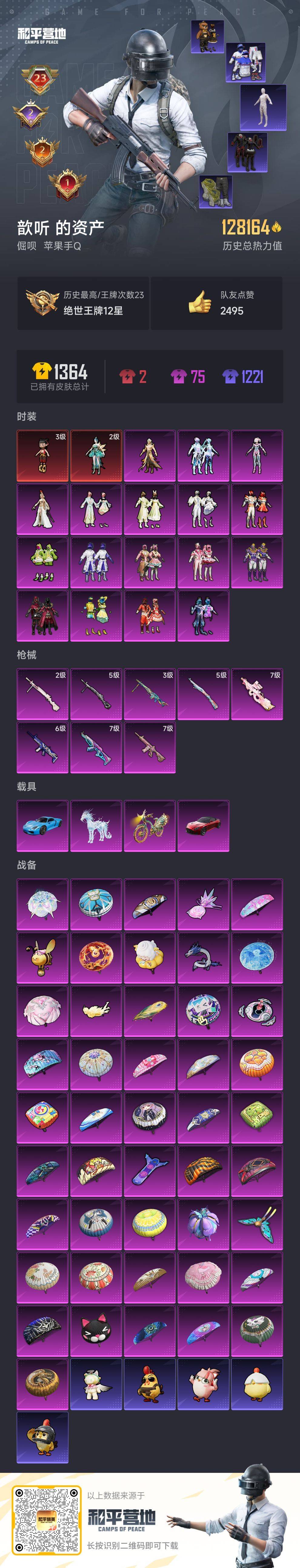 HPSJ3430428和平精英账号详情图4 HPSJ3430428和平精英账号详情图4