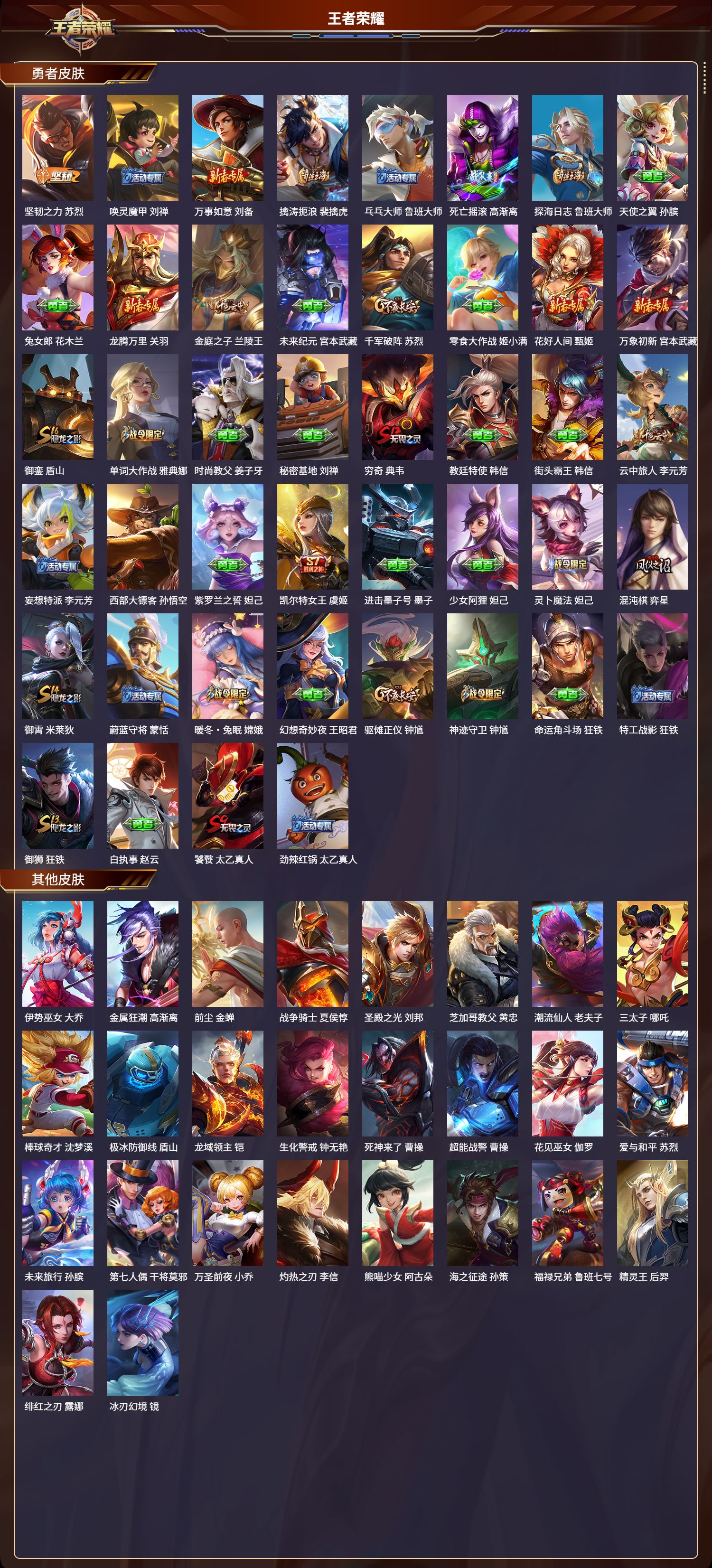 WZQM3421368王者荣耀账号详情图5 WZQM3421368王者荣耀账号详情图5