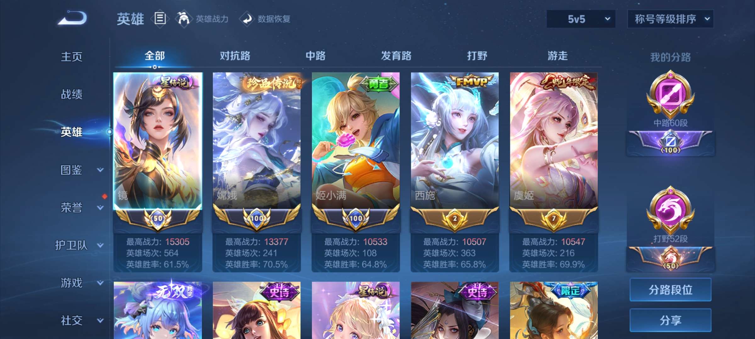 WZCMW3446202王者荣耀账号详情图2