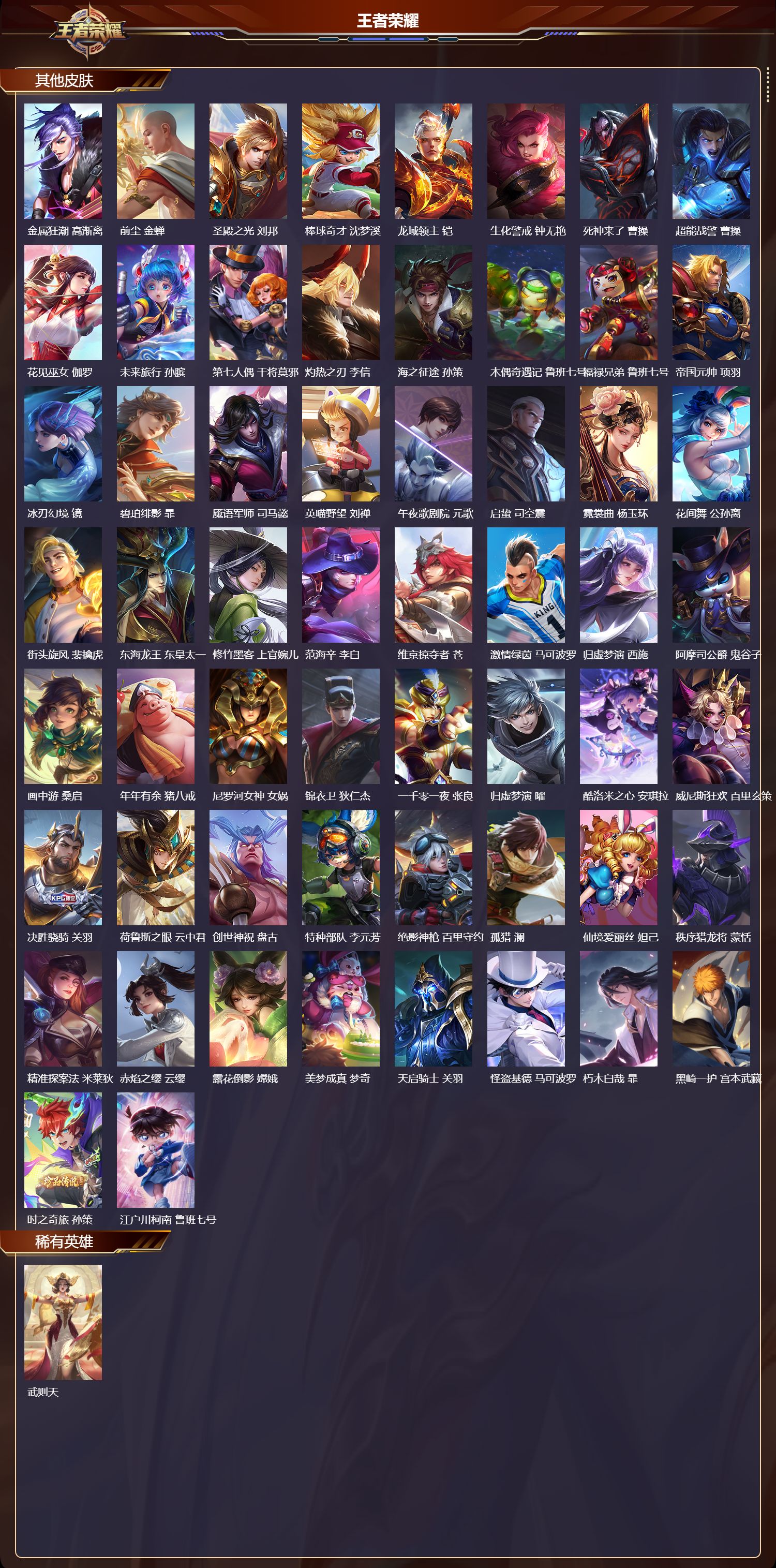 WZMK3426629王者荣耀账号详情图6 WZMK3426629王者荣耀账号详情图6