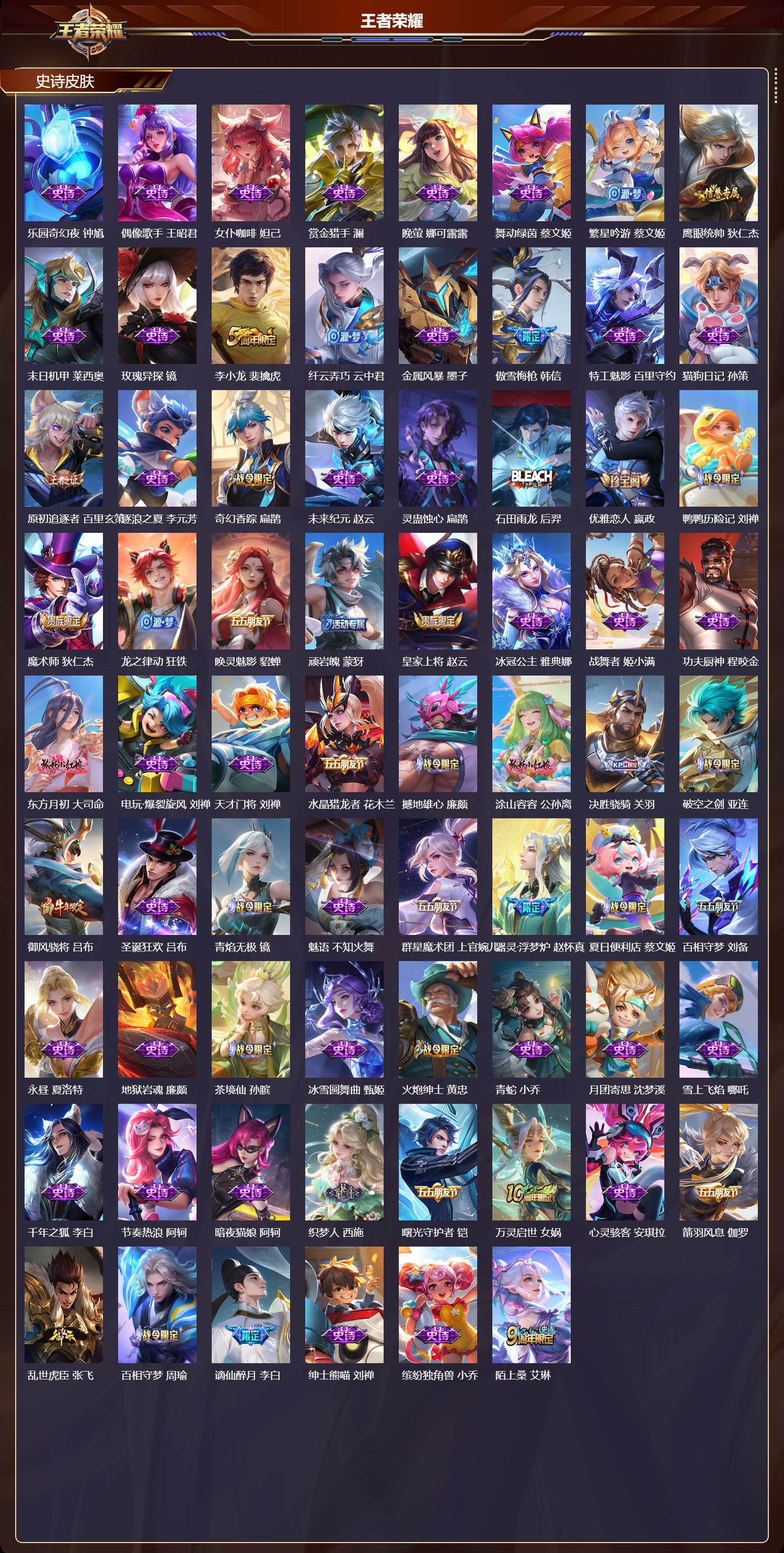 WZMK3426629王者荣耀账号详情图3 WZMK3426629王者荣耀账号详情图3