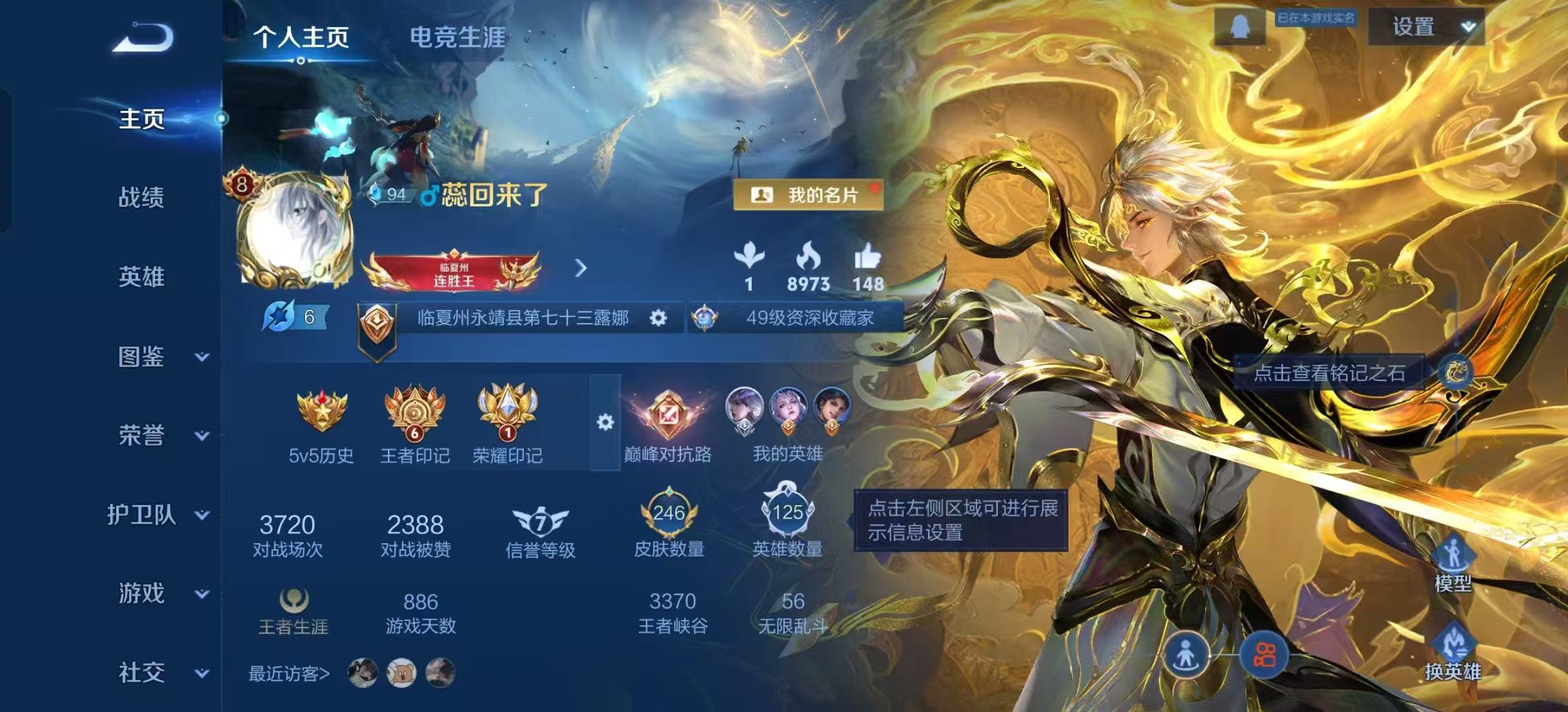 王者荣耀账号安卓QQ123英雄-246皮肤-安卓QQ/无双王者/246皮肤/123英雄/1典藏/0珍品无双/1无双/1珍