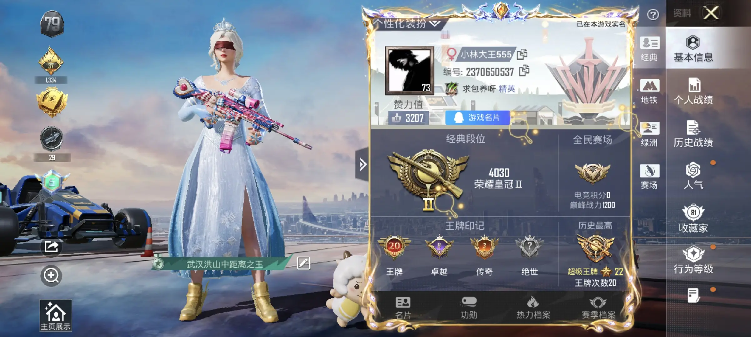 HPSJ3430391和平精英账号详情图5 HPSJ3430391和平精英账号详情图5