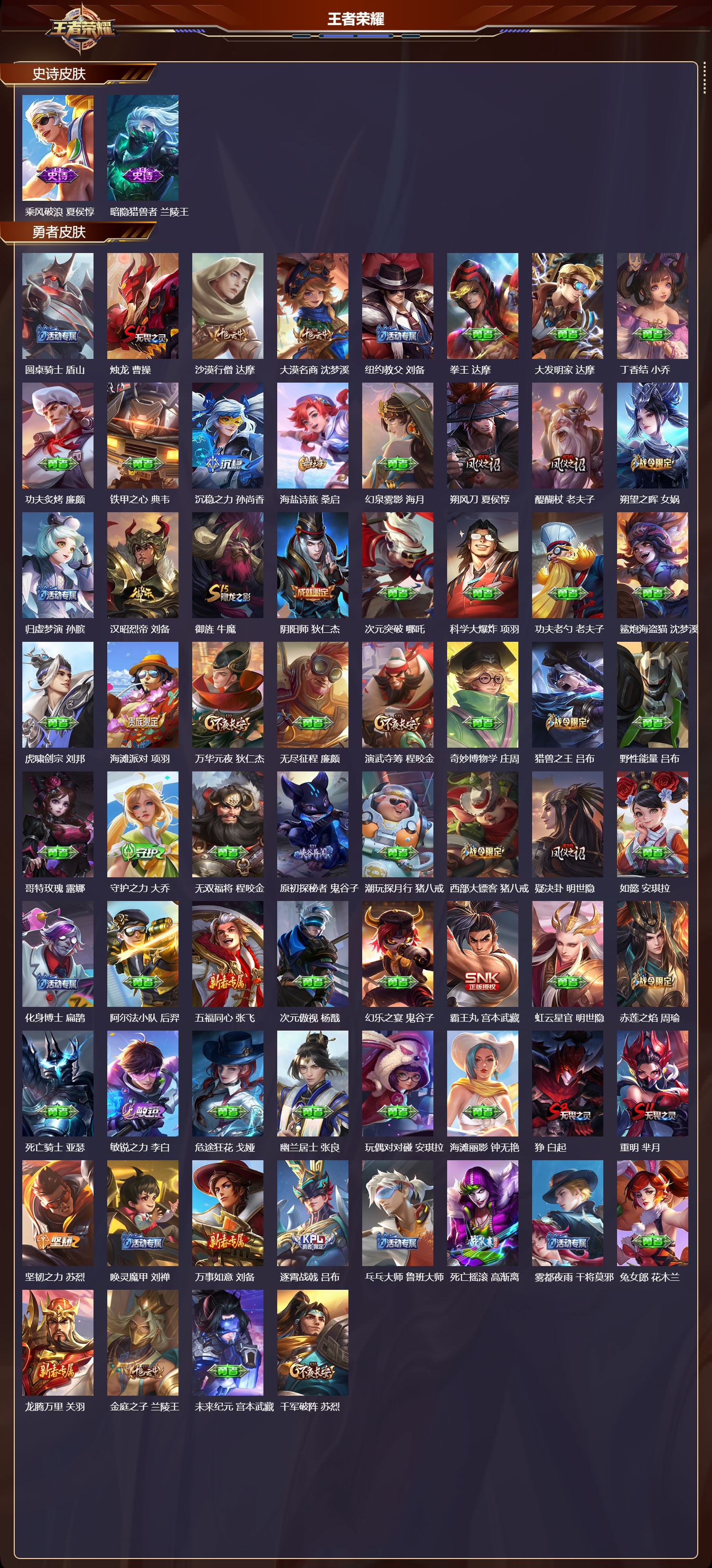 WZMK3426664王者荣耀账号详情图3 WZMK3426664王者荣耀账号详情图3