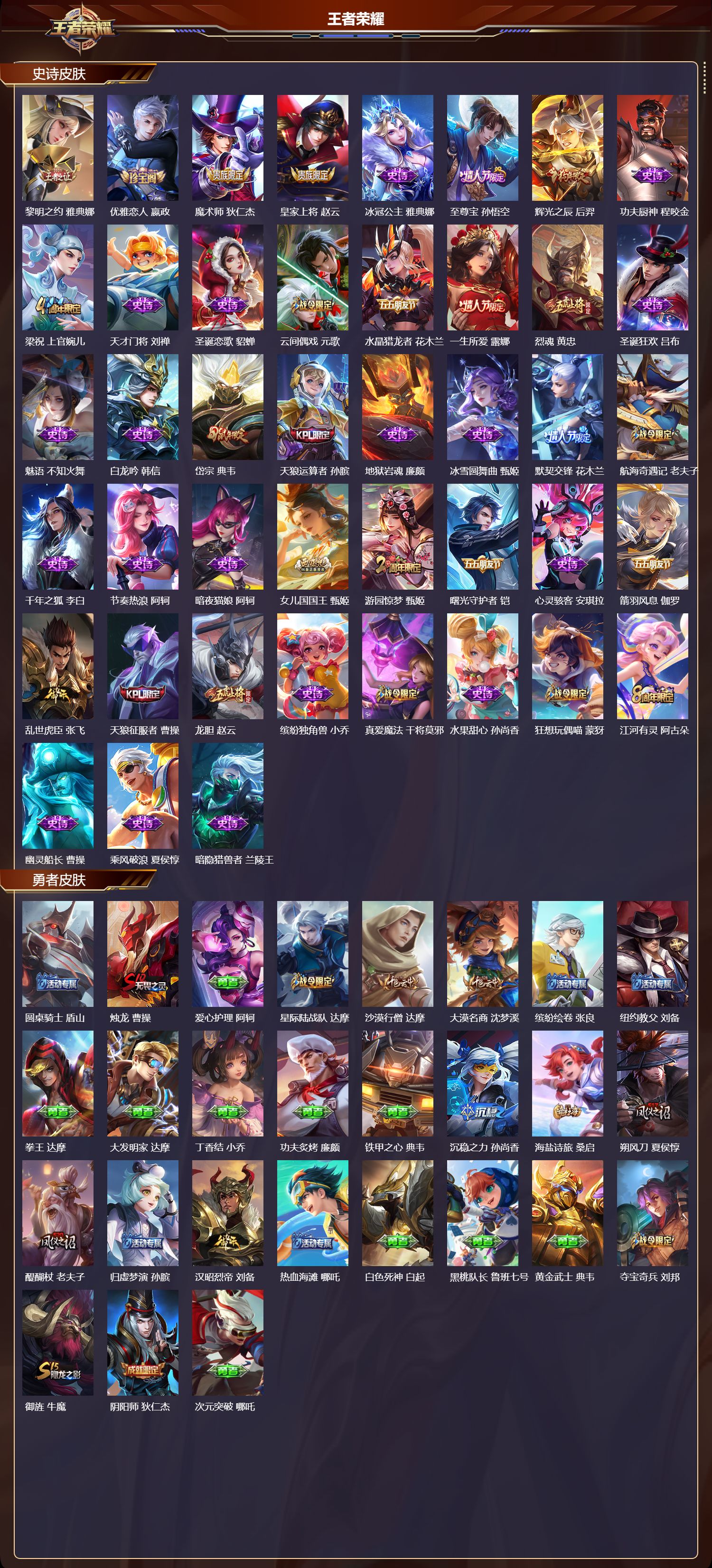 WZMK3426655王者荣耀账号详情图3 WZMK3426655王者荣耀账号详情图3