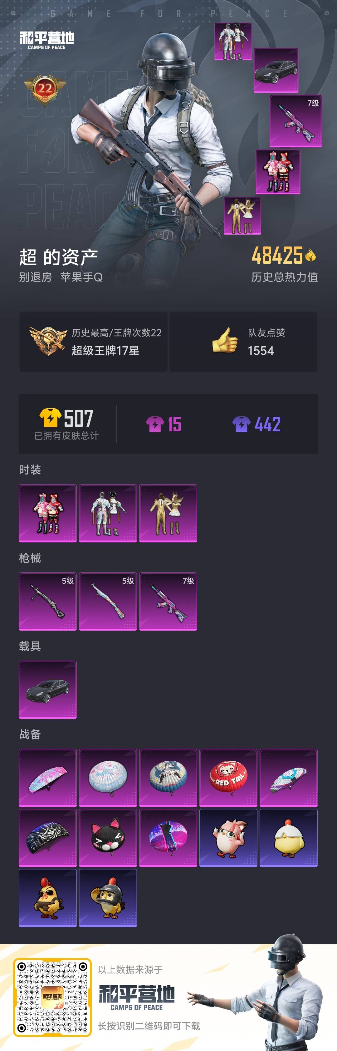 HPSJ3430393和平精英账号详情图5 HPSJ3430393和平精英账号详情图5