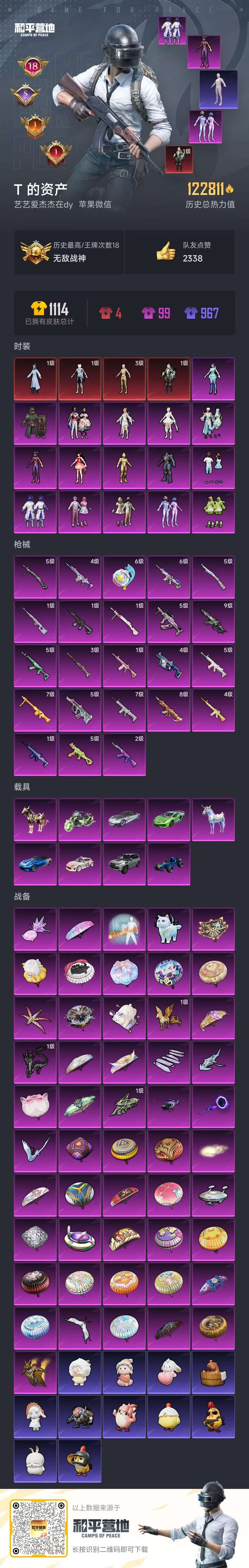 HPSJ3420559和平精英账号详情图3 HPSJ3420559和平精英账号详情图3