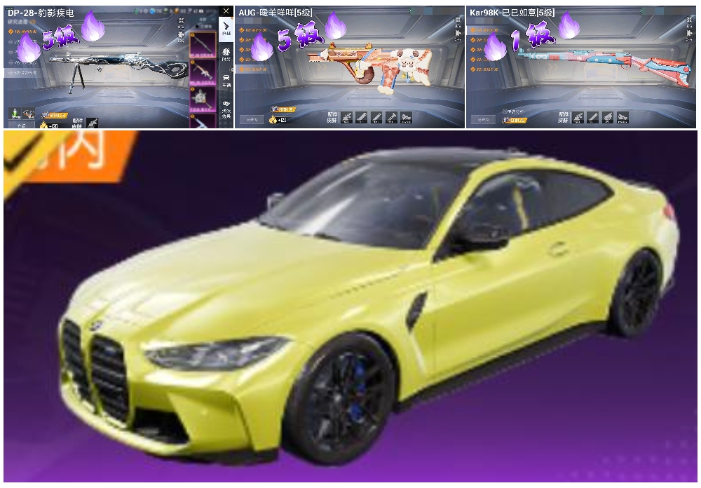 HPSJ3421461和平精英账号详情图4 HPSJ3421461和平精英账号详情图4