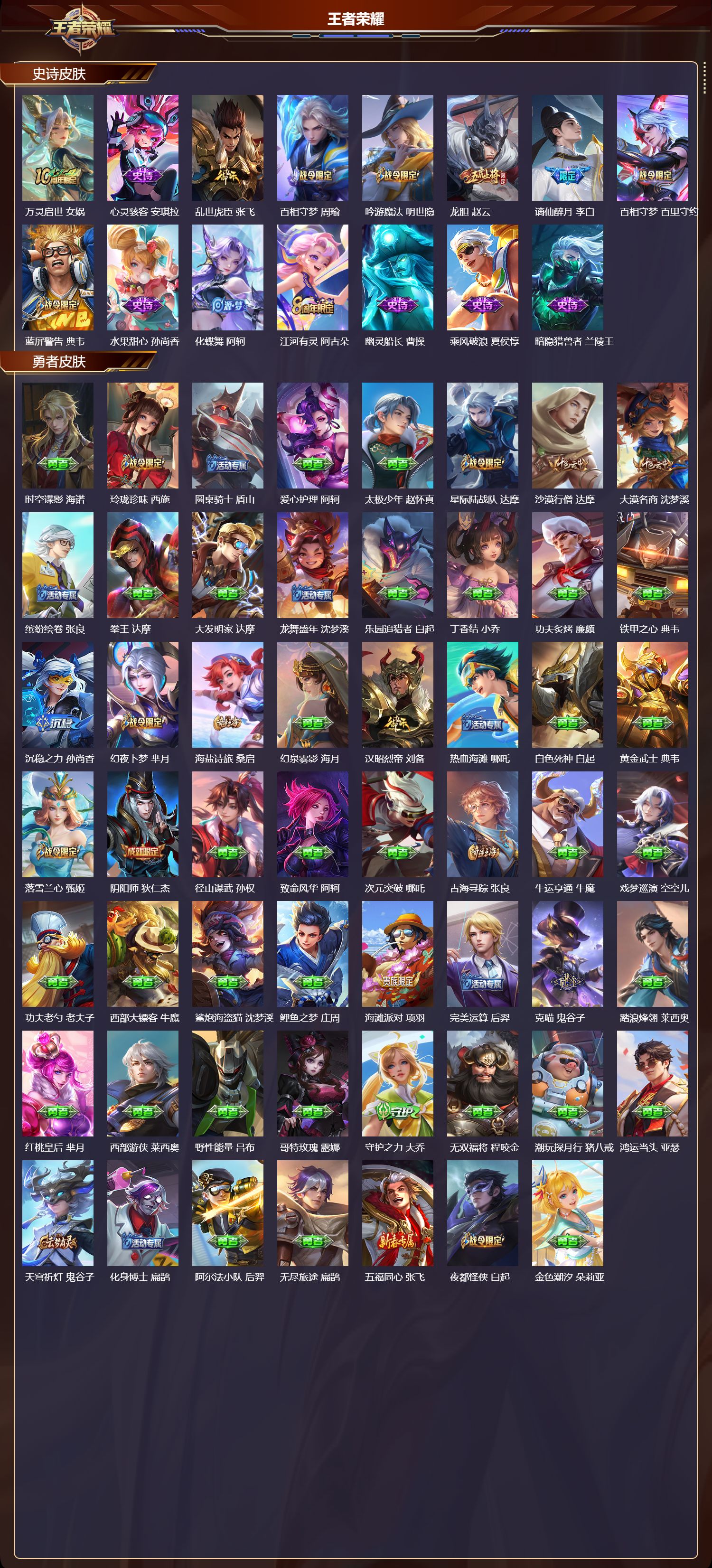 WZMK3430452王者荣耀账号详情图4 WZMK3430452王者荣耀账号详情图4