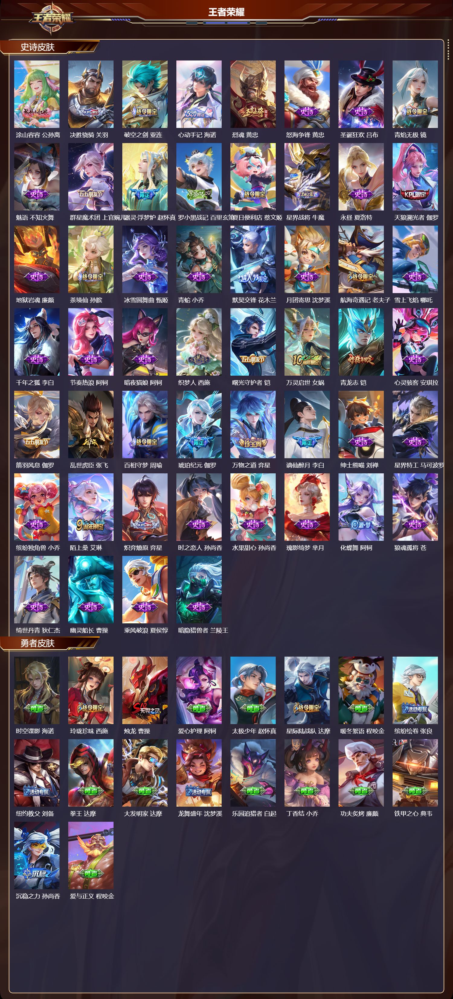 WZMK3430448王者荣耀账号详情图4 WZMK3430448王者荣耀账号详情图4