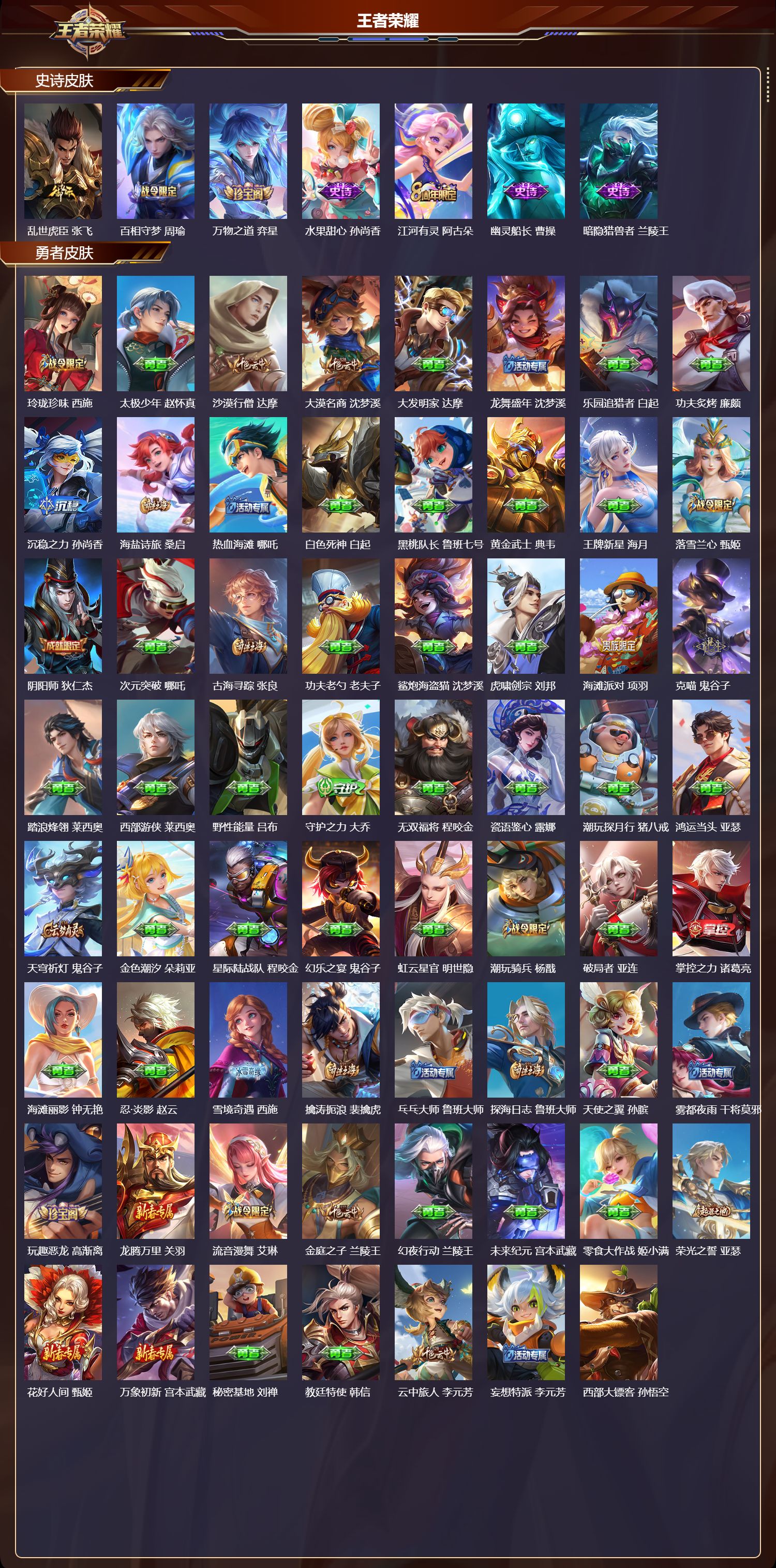 WZMK3430474王者荣耀账号详情图3 WZMK3430474王者荣耀账号详情图3