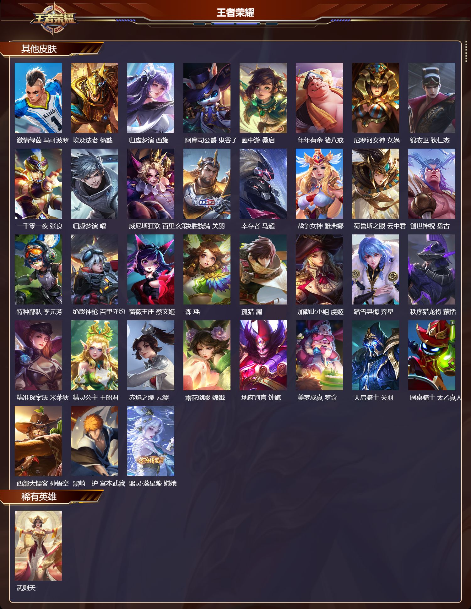 WZMK3430448王者荣耀账号详情图8 WZMK3430448王者荣耀账号详情图8