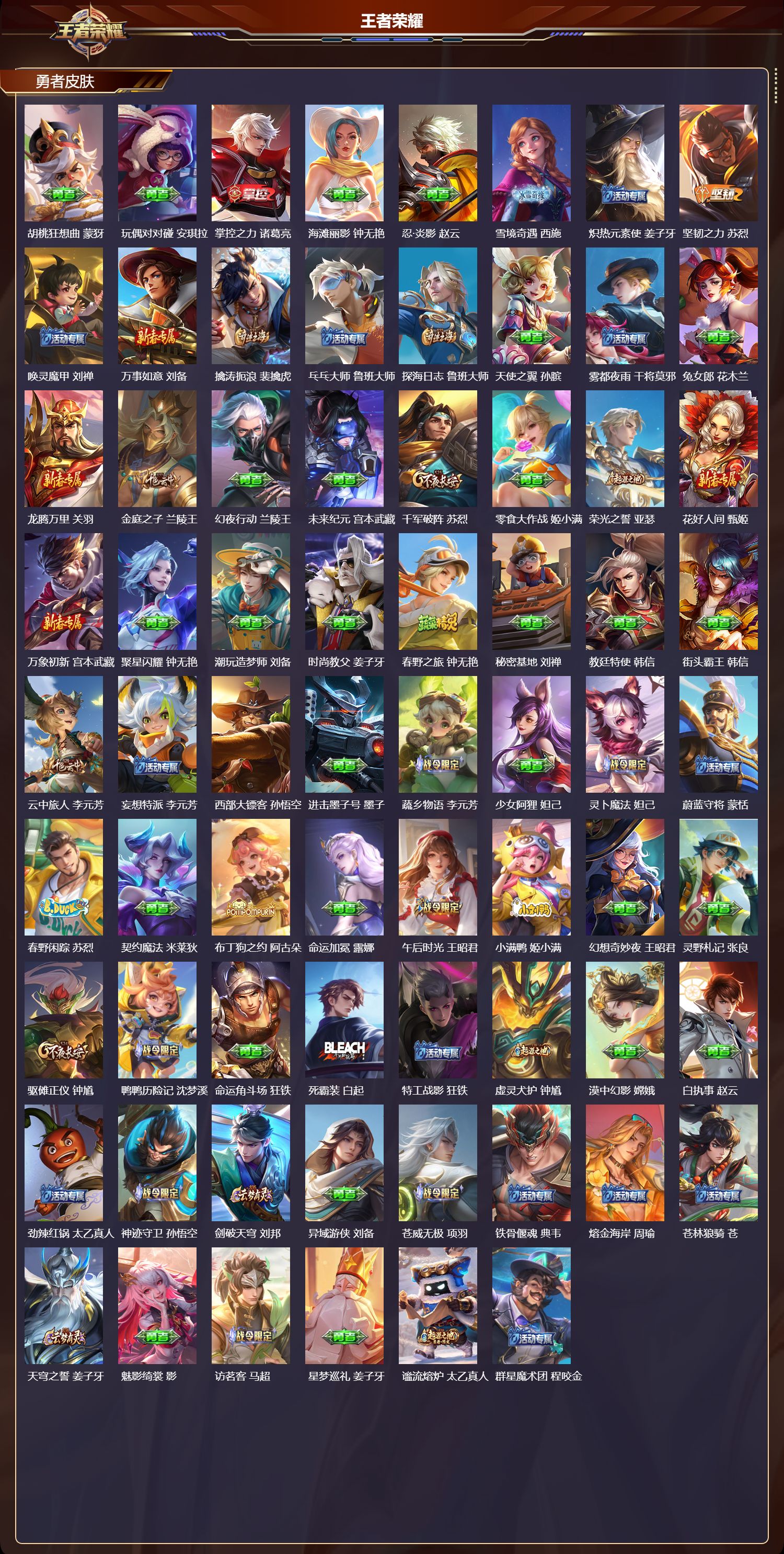 WZQM3479557王者荣耀账号详情图6