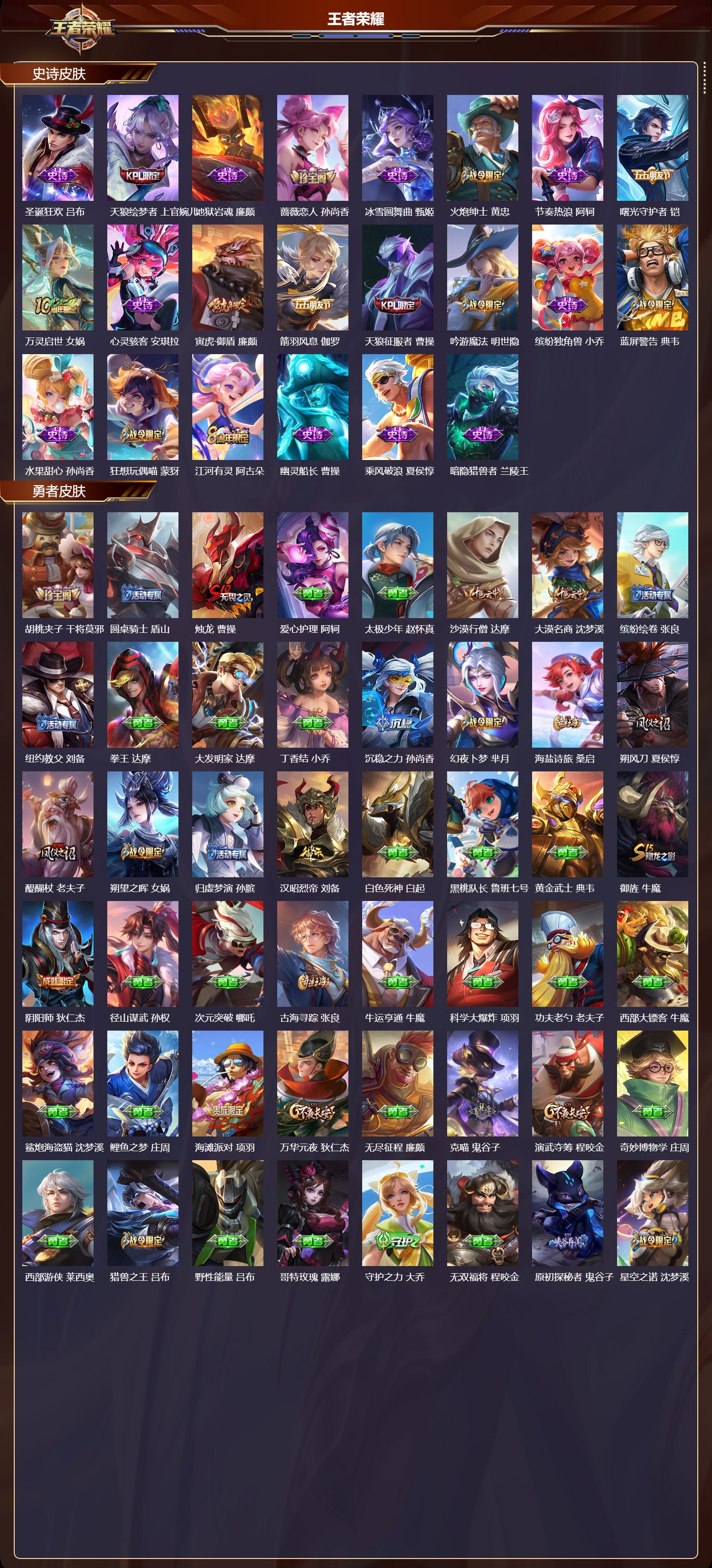 WZMK3430466王者荣耀账号详情图3 WZMK3430466王者荣耀账号详情图3