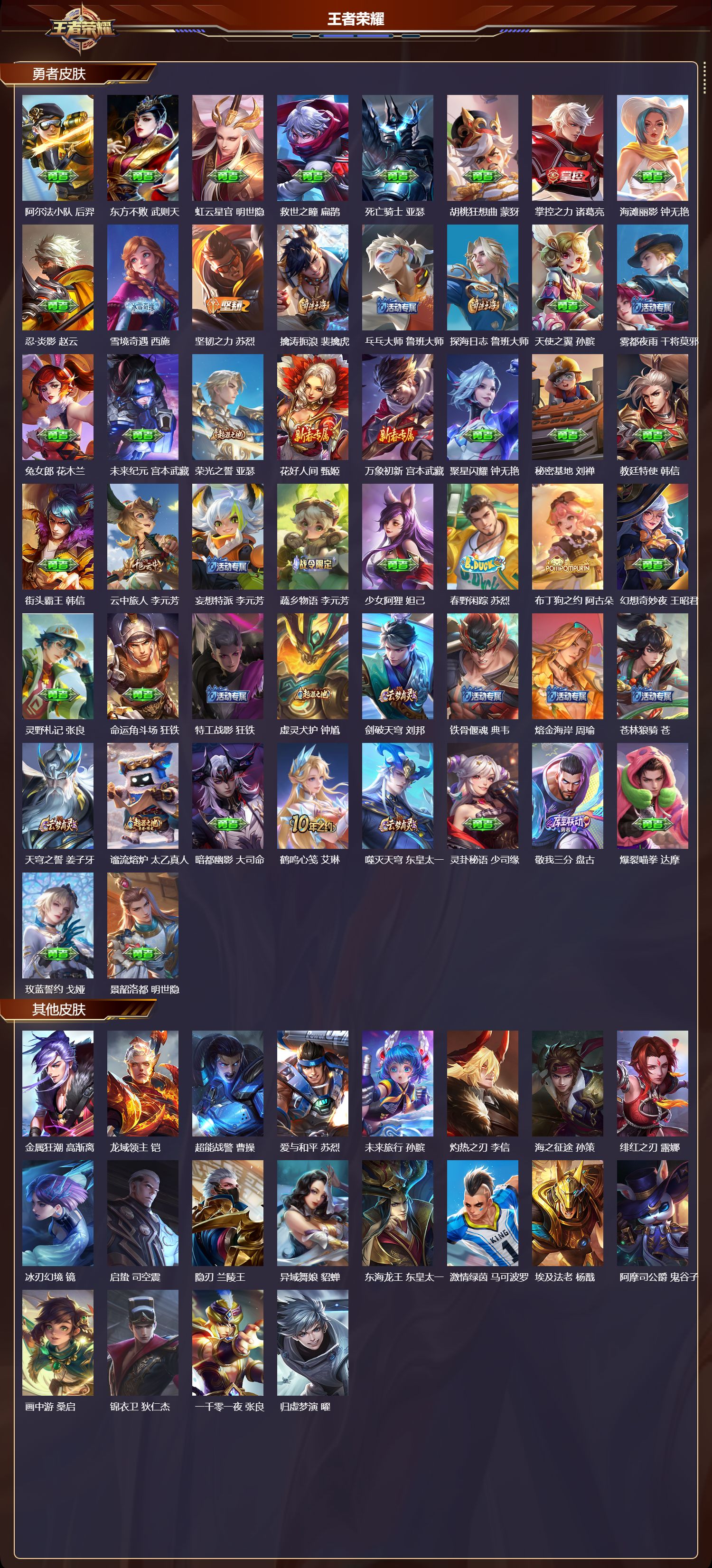 WZMK3430473王者荣耀账号详情图3 WZMK3430473王者荣耀账号详情图3