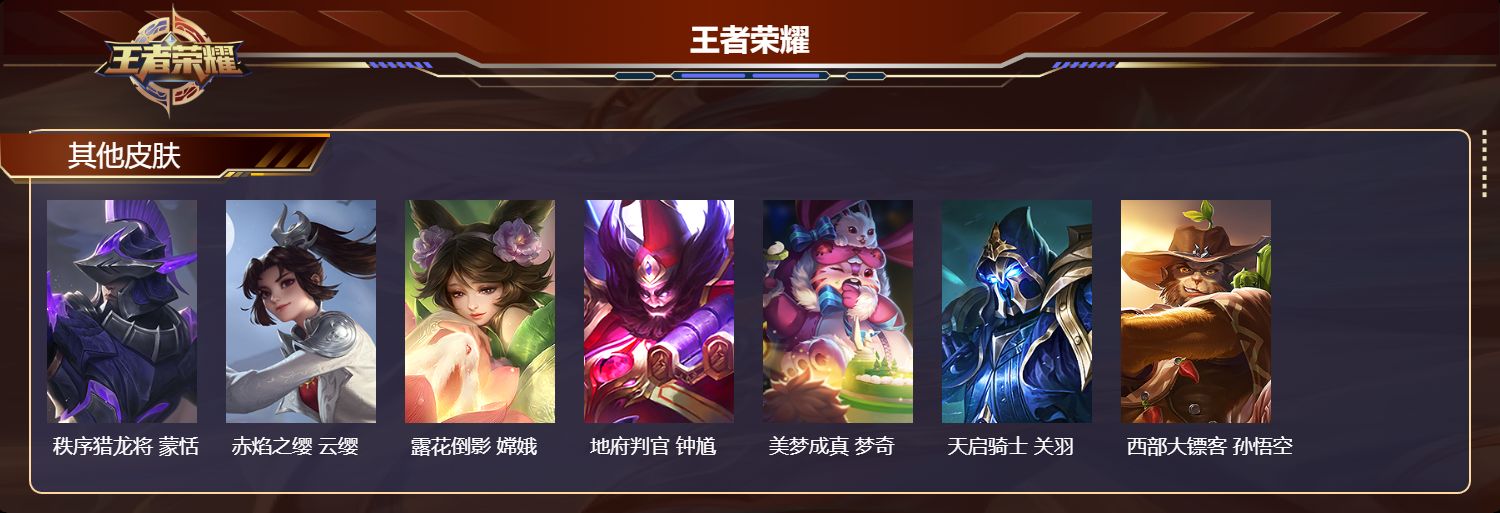 WZQM3474199王者荣耀账号详情图6