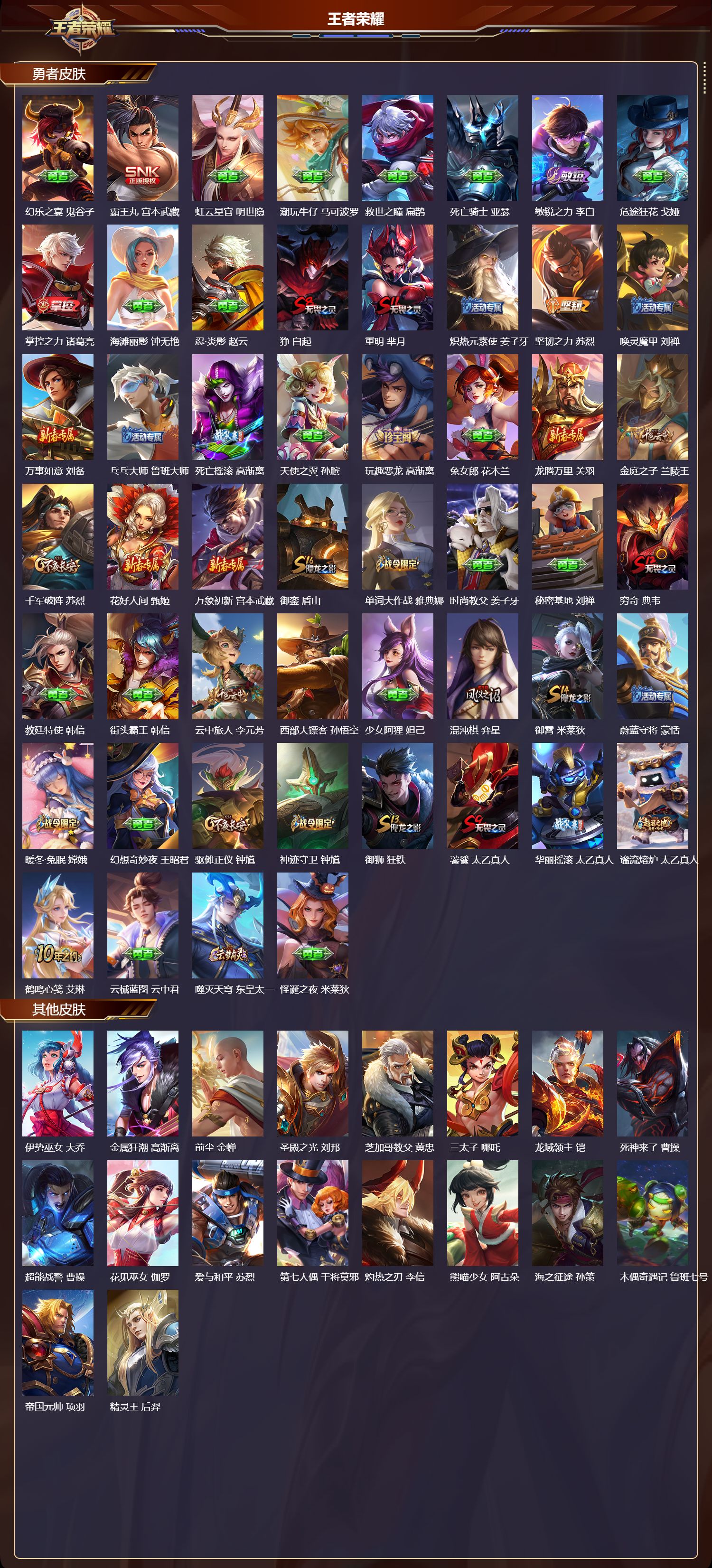 WZMK3430469王者荣耀账号详情图4 WZMK3430469王者荣耀账号详情图4