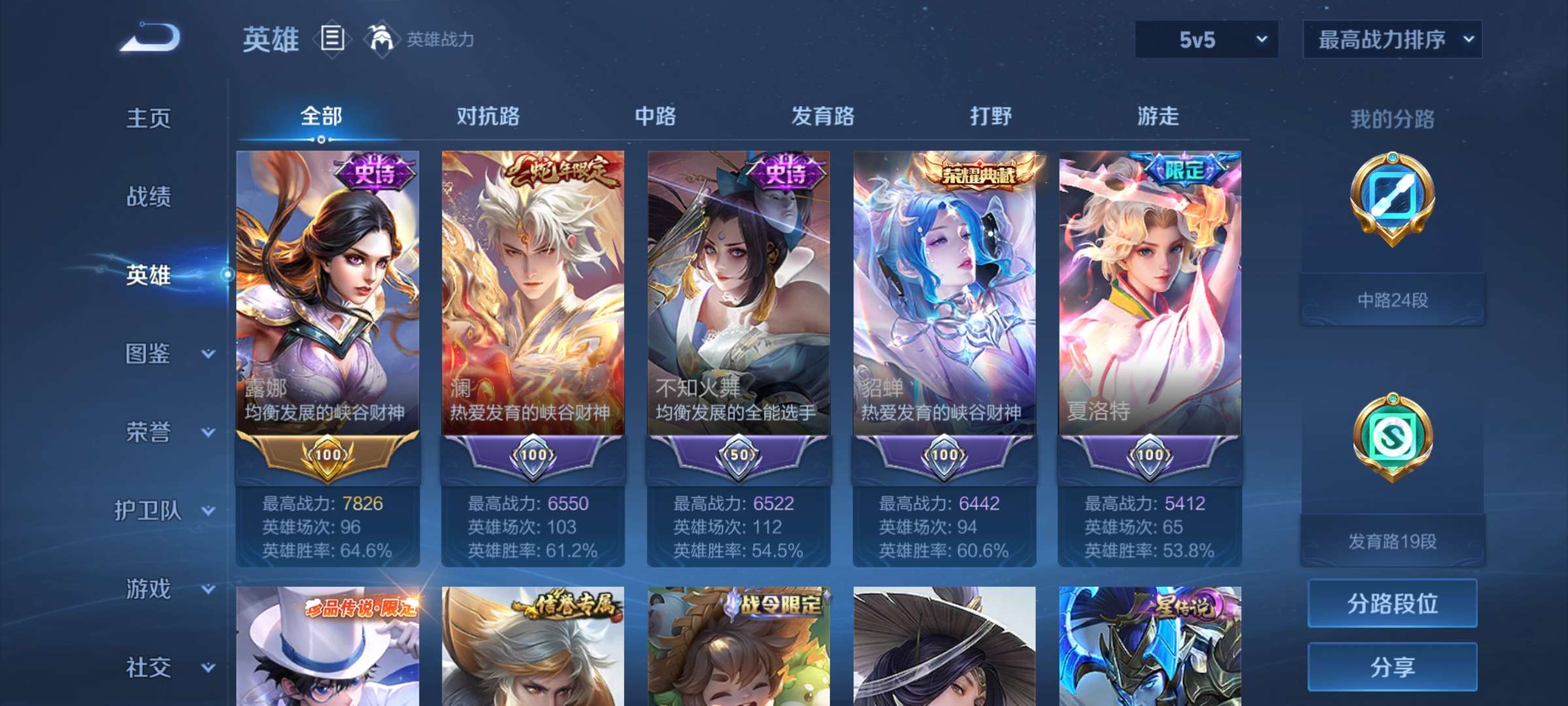 WZCMW3446379王者荣耀账号详情图2