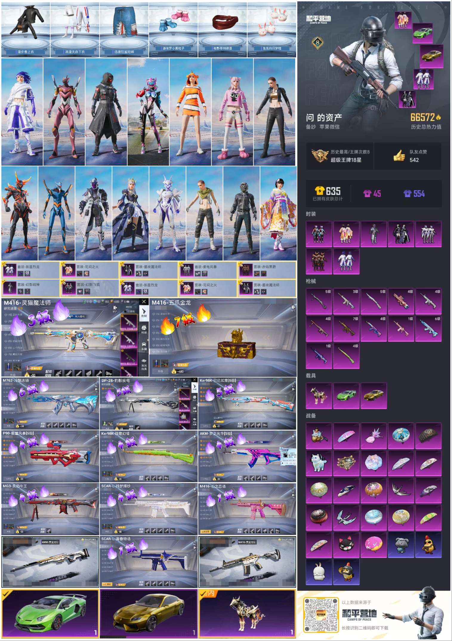 HPSJ3421475和平精英账号详情图2 HPSJ3421475和平精英账号详情图2