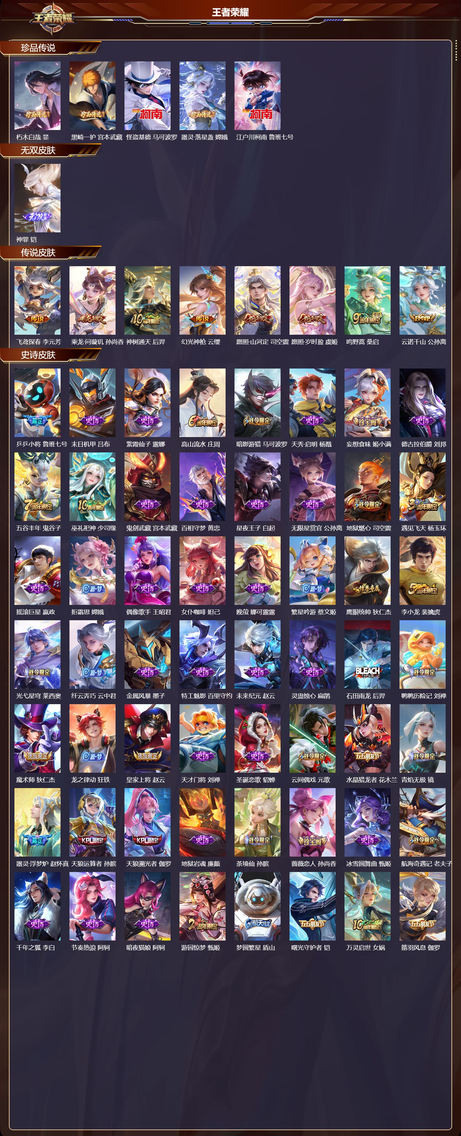 WZCMW415649王者荣耀账号详情图6