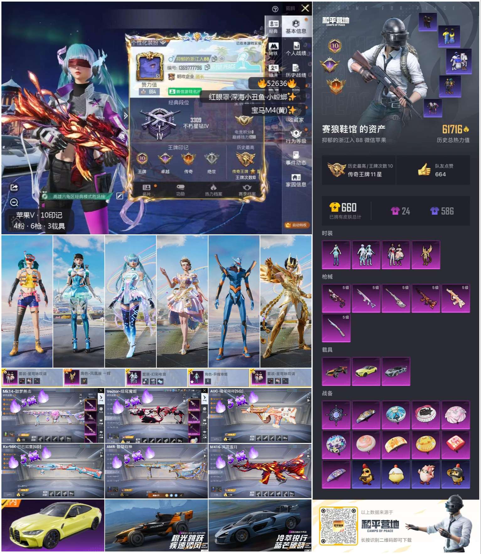 HPSJ3428085和平精英账号详情图3 HPSJ3428085和平精英账号详情图3