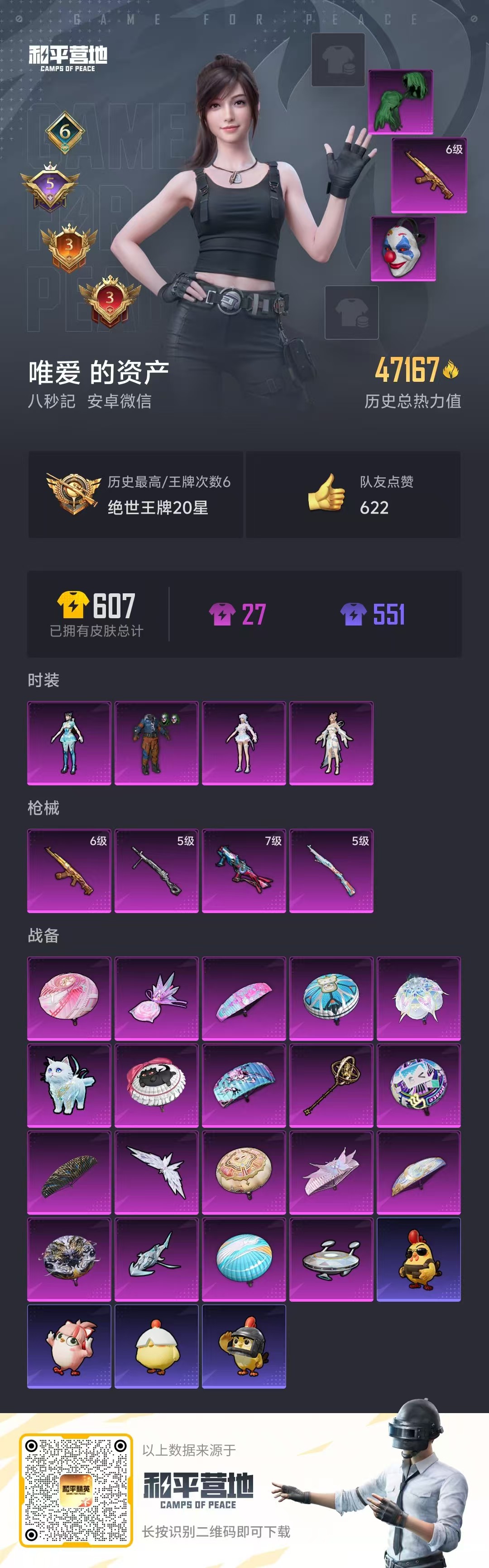 HPSJ3427602和平精英账号详情图2 HPSJ3427602和平精英账号详情图2