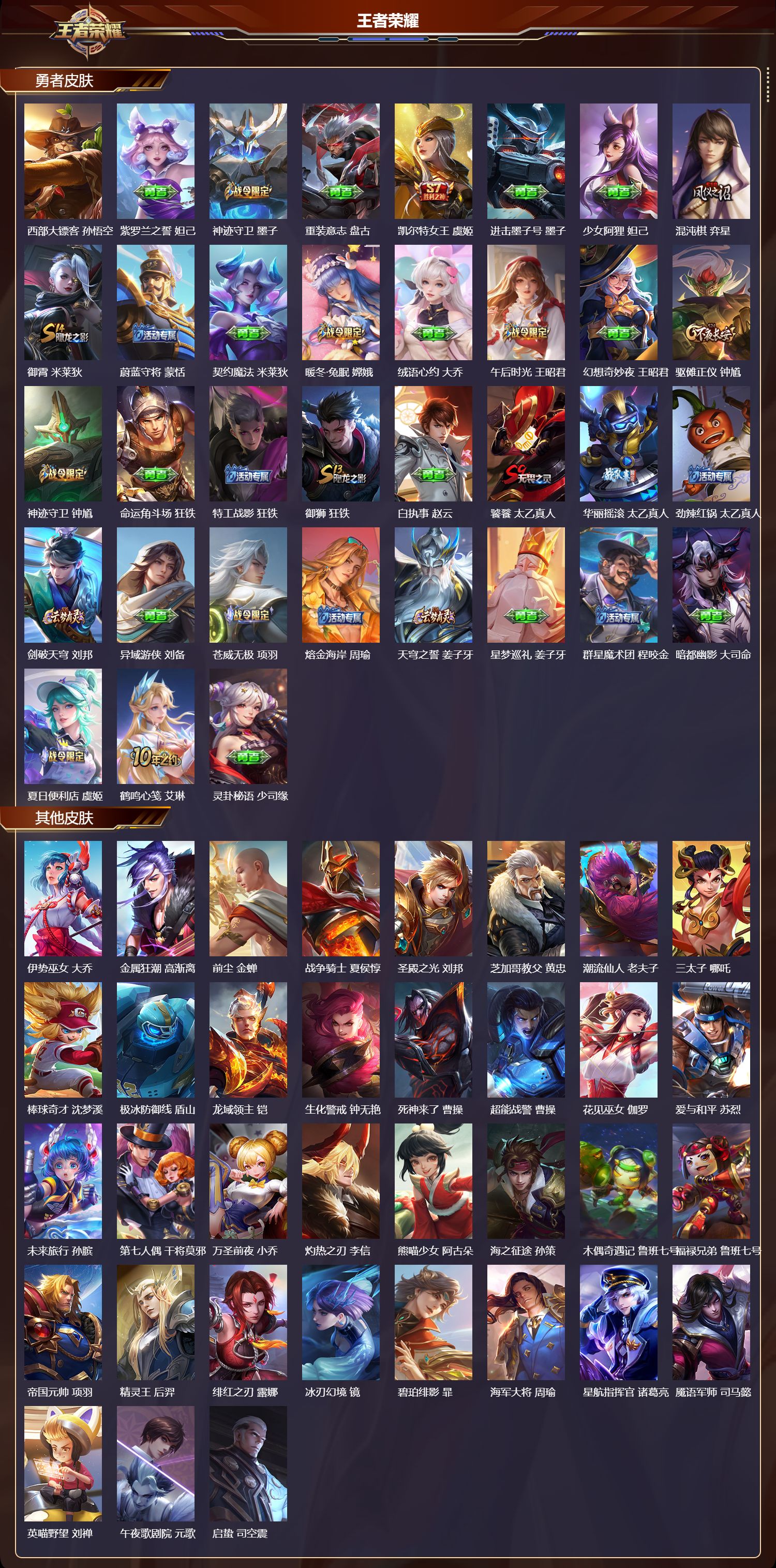 WZMK3433008王者荣耀账号详情图6 WZMK3433008王者荣耀账号详情图6