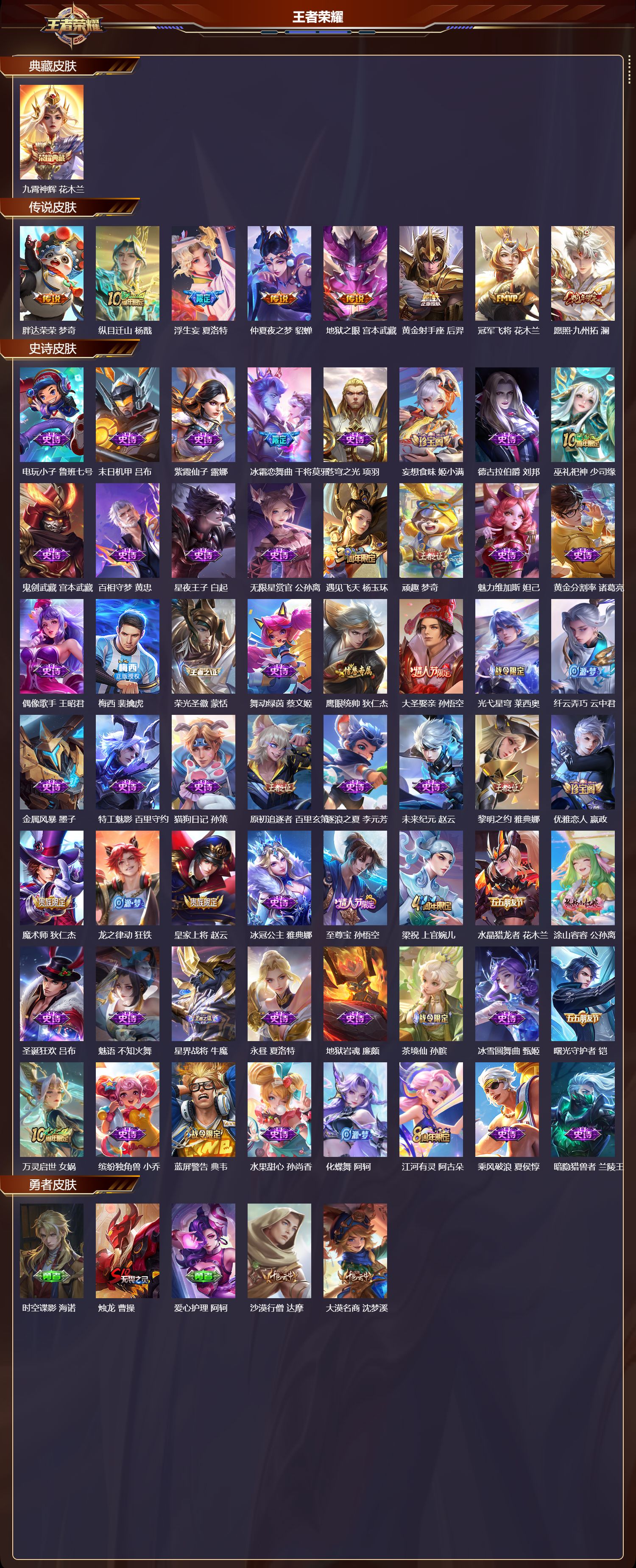 WZCMW415647王者荣耀账号详情图7 WZCMW415647王者荣耀账号详情图7