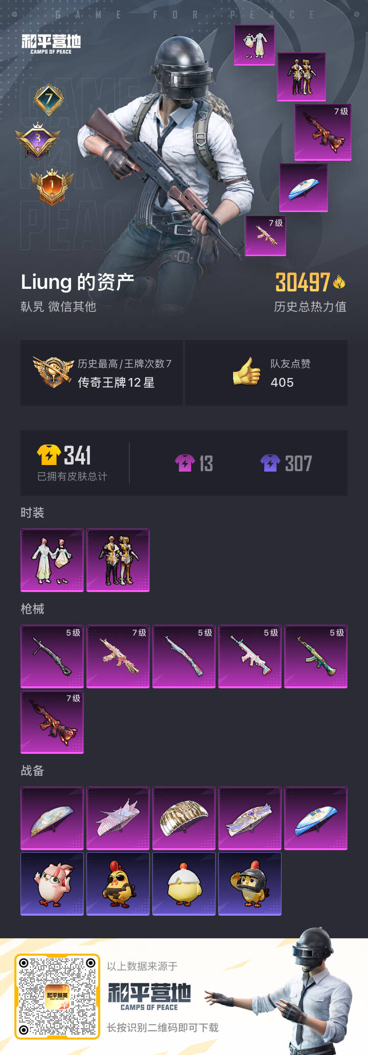 HPSJ3428160和平精英账号详情图3 HPSJ3428160和平精英账号详情图3