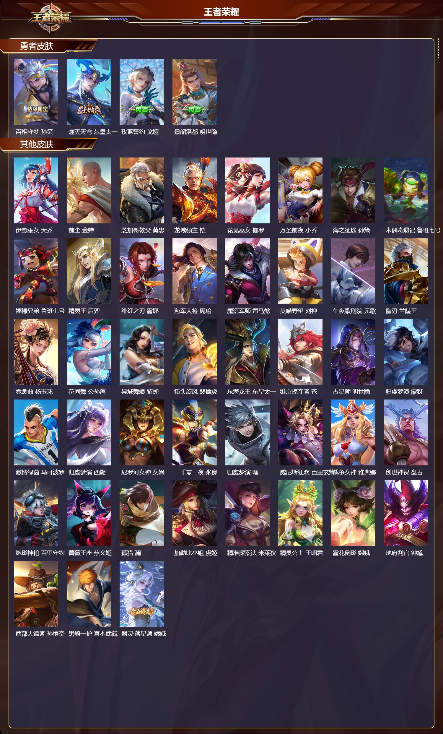 WZQM3479587王者荣耀账号详情图6