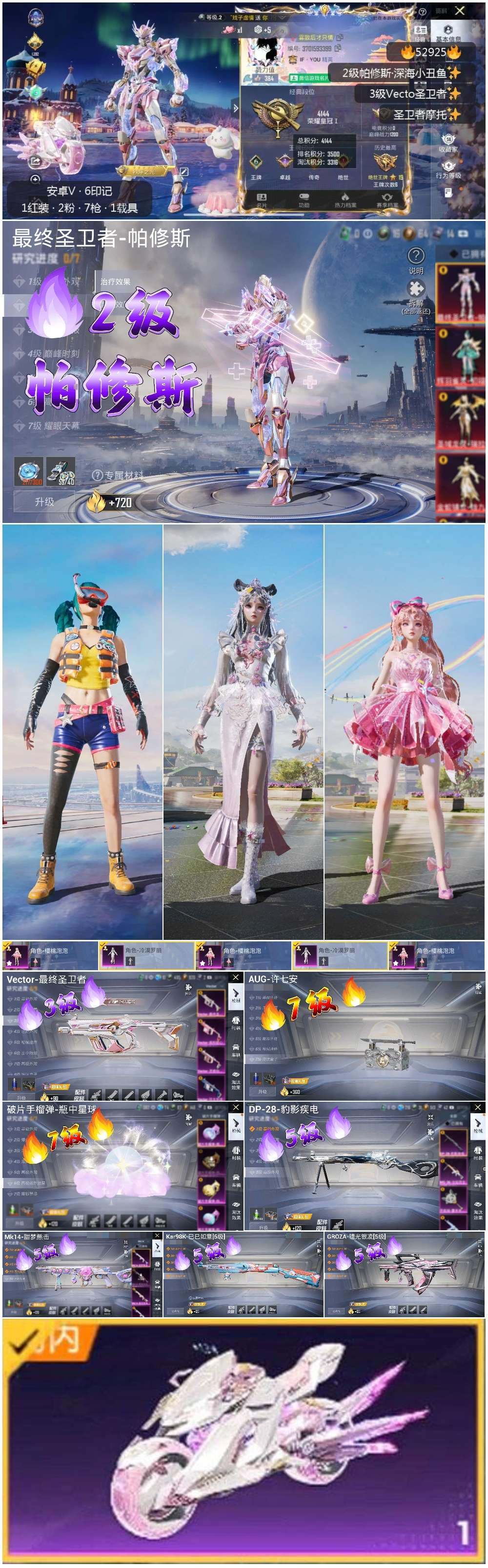 HPSJ3427614和平精英账号详情图2 HPSJ3427614和平精英账号详情图2