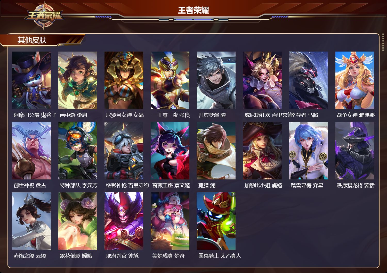 WZMK3433013王者荣耀账号详情图5