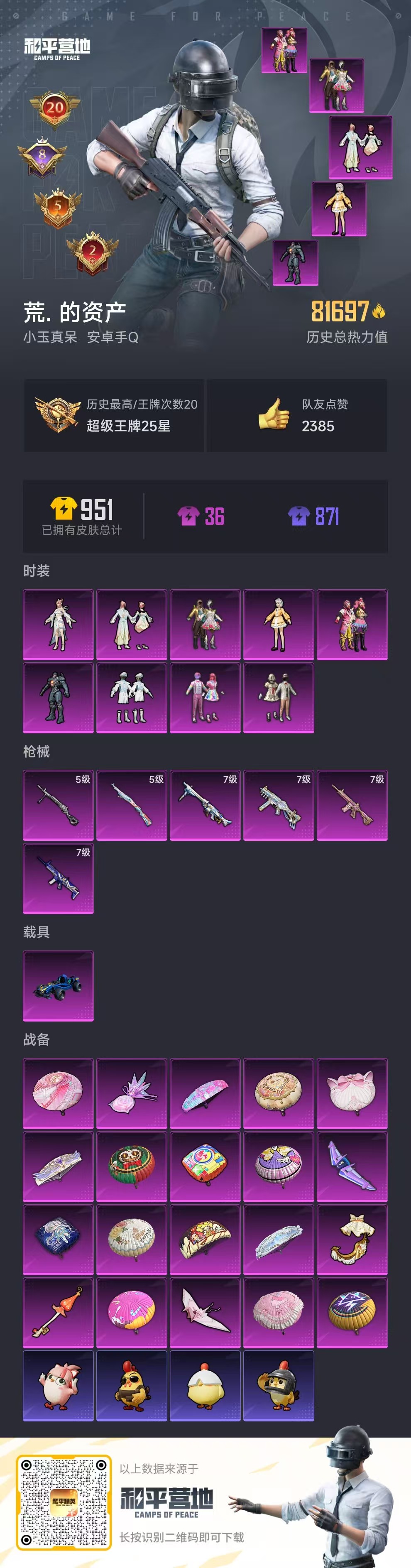 HPSJ3428106和平精英账号详情图4 HPSJ3428106和平精英账号详情图4