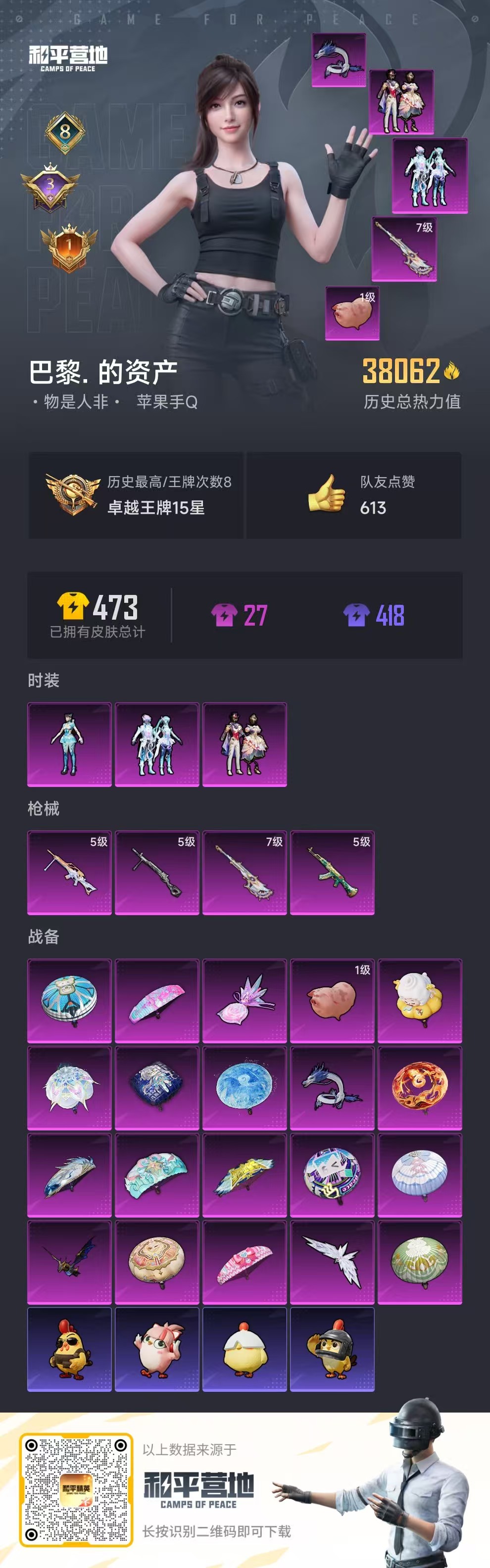 HPSJ3428129和平精英账号详情图4 HPSJ3428129和平精英账号详情图4