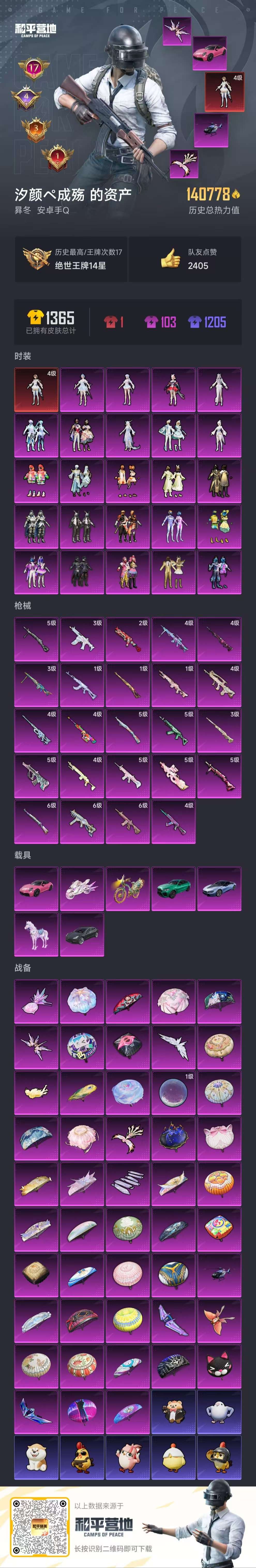 HPSJ3427681和平精英账号详情图3 HPSJ3427681和平精英账号详情图3