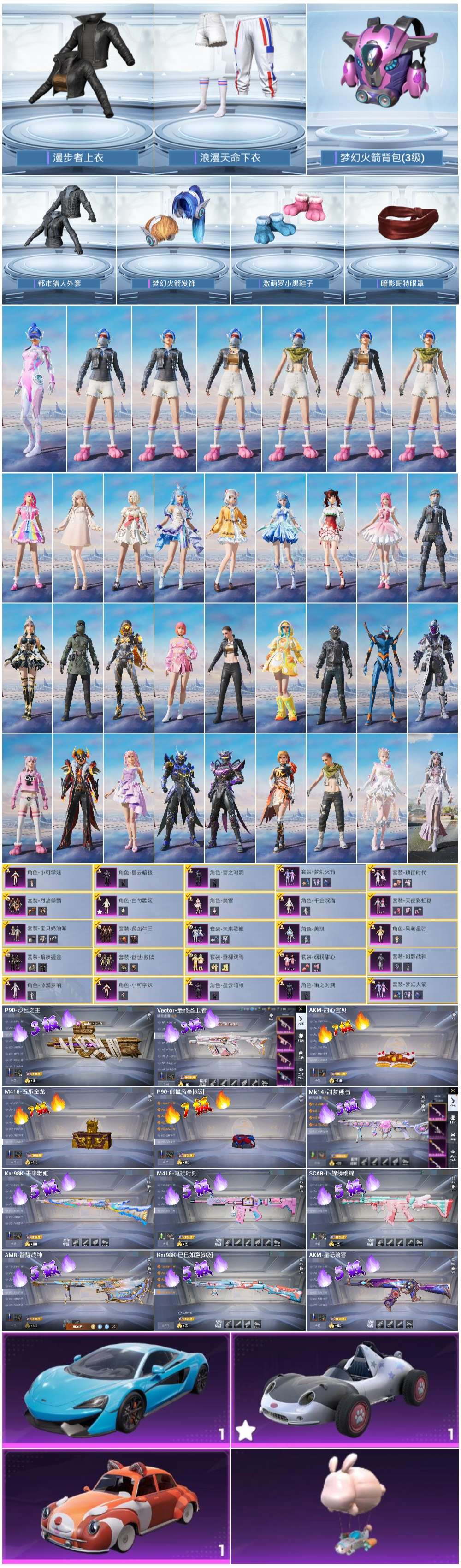 HPSJ3427356和平精英账号详情图3