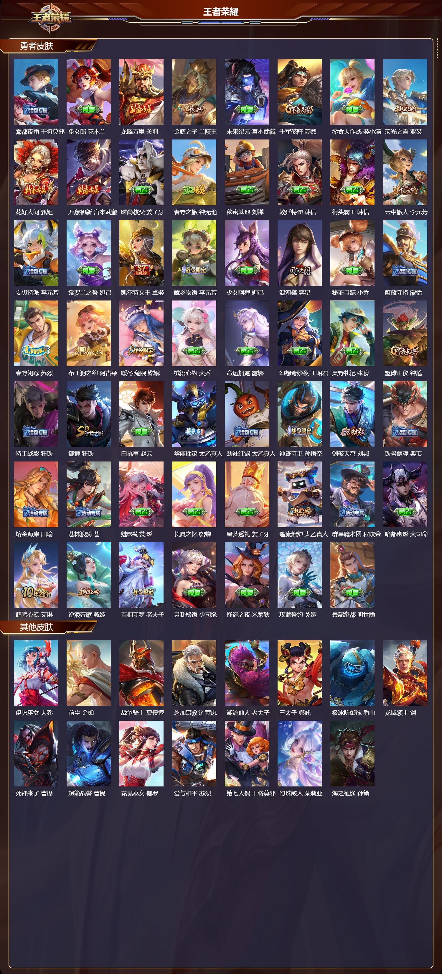 WZMK3435632王者荣耀账号详情图5