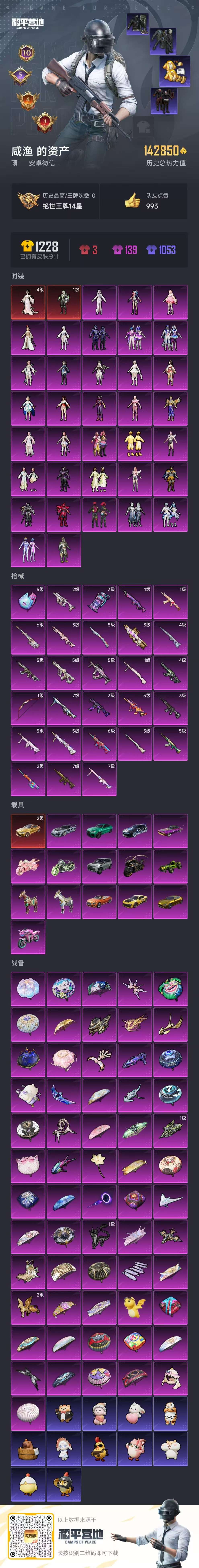 HPSJ3430519和平精英账号详情图3 HPSJ3430519和平精英账号详情图3