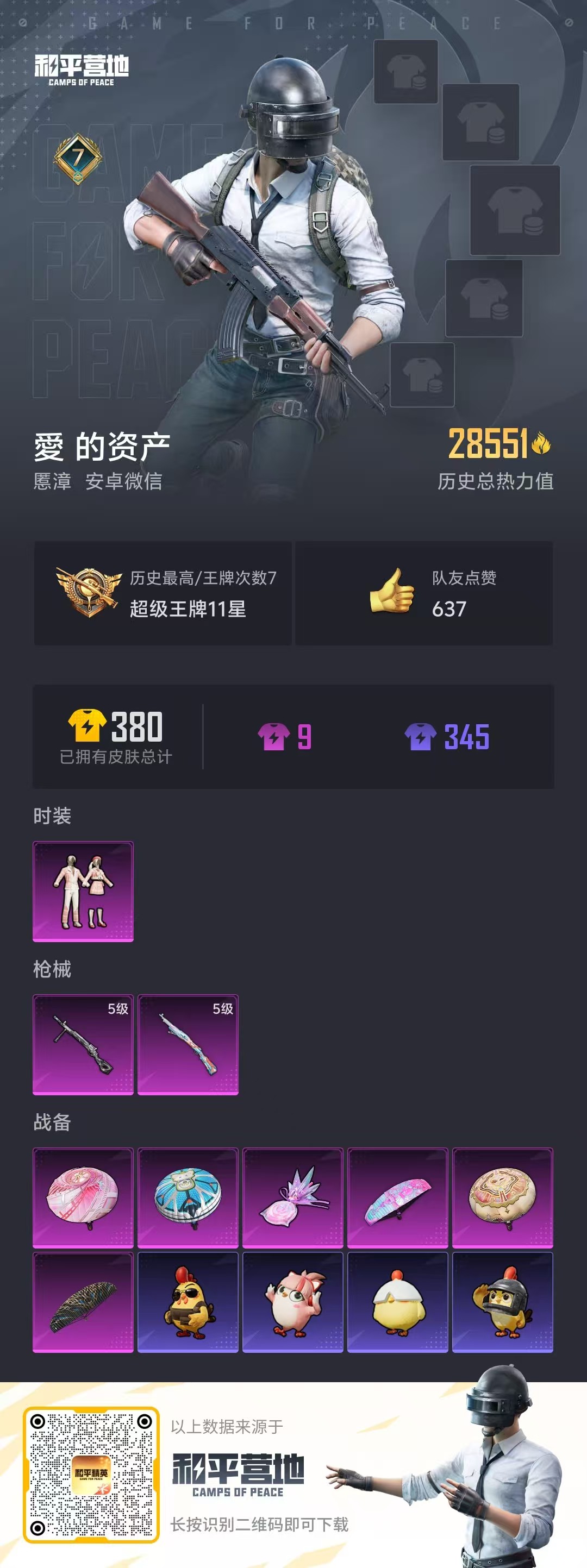 HPSJ3430496和平精英账号详情图3 HPSJ3430496和平精英账号详情图3