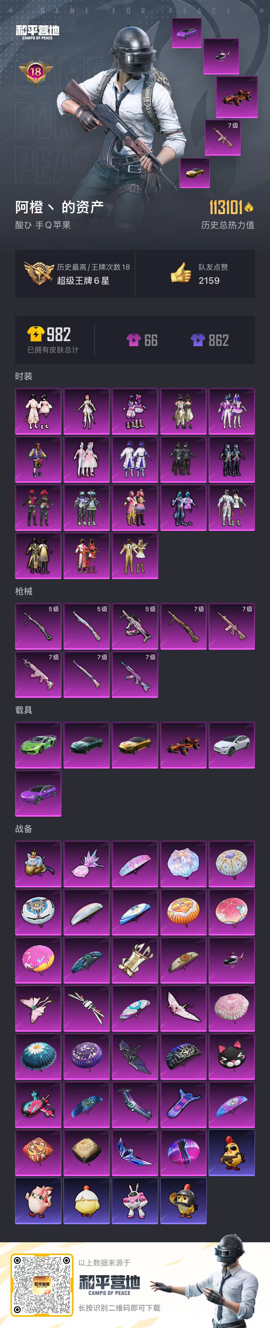 HPCMW3430558和平精英账号详情图2