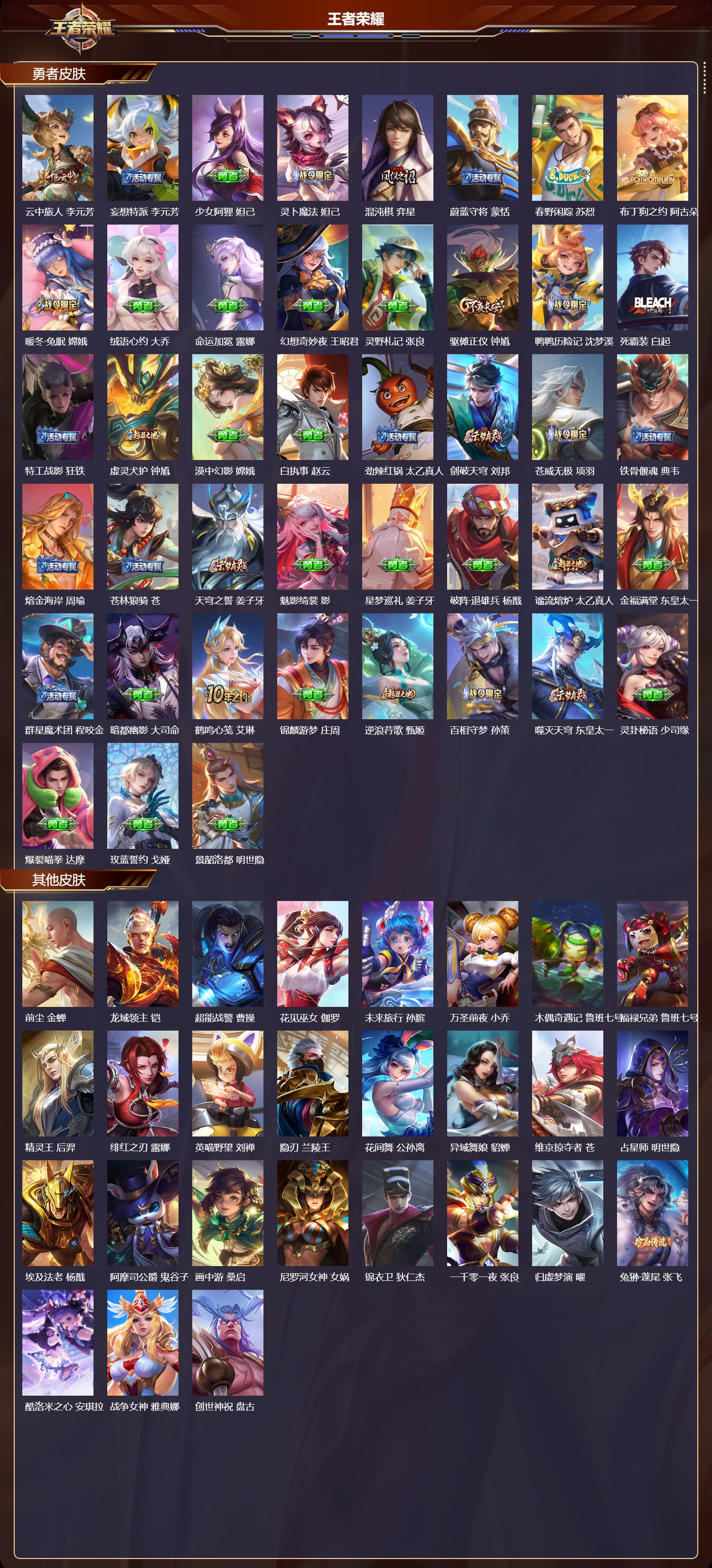 WZMK3435608王者荣耀账号详情图5