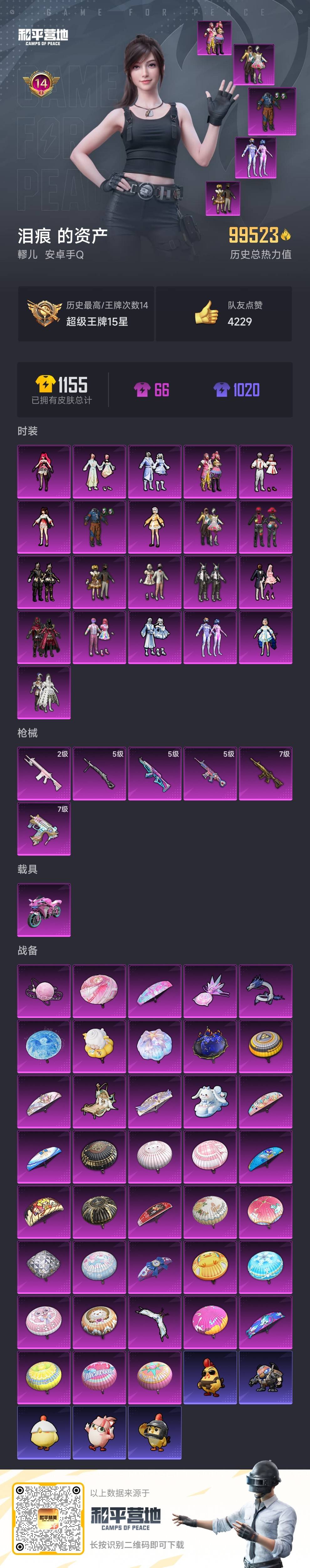 HPSJ3430645和平精英账号详情图3 HPSJ3430645和平精英账号详情图3