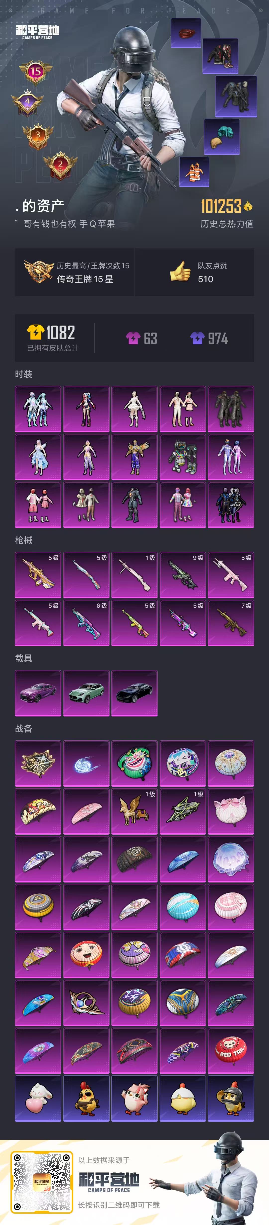 HPCMW3431139和平精英账号详情图2 HPCMW3431139和平精英账号详情图2