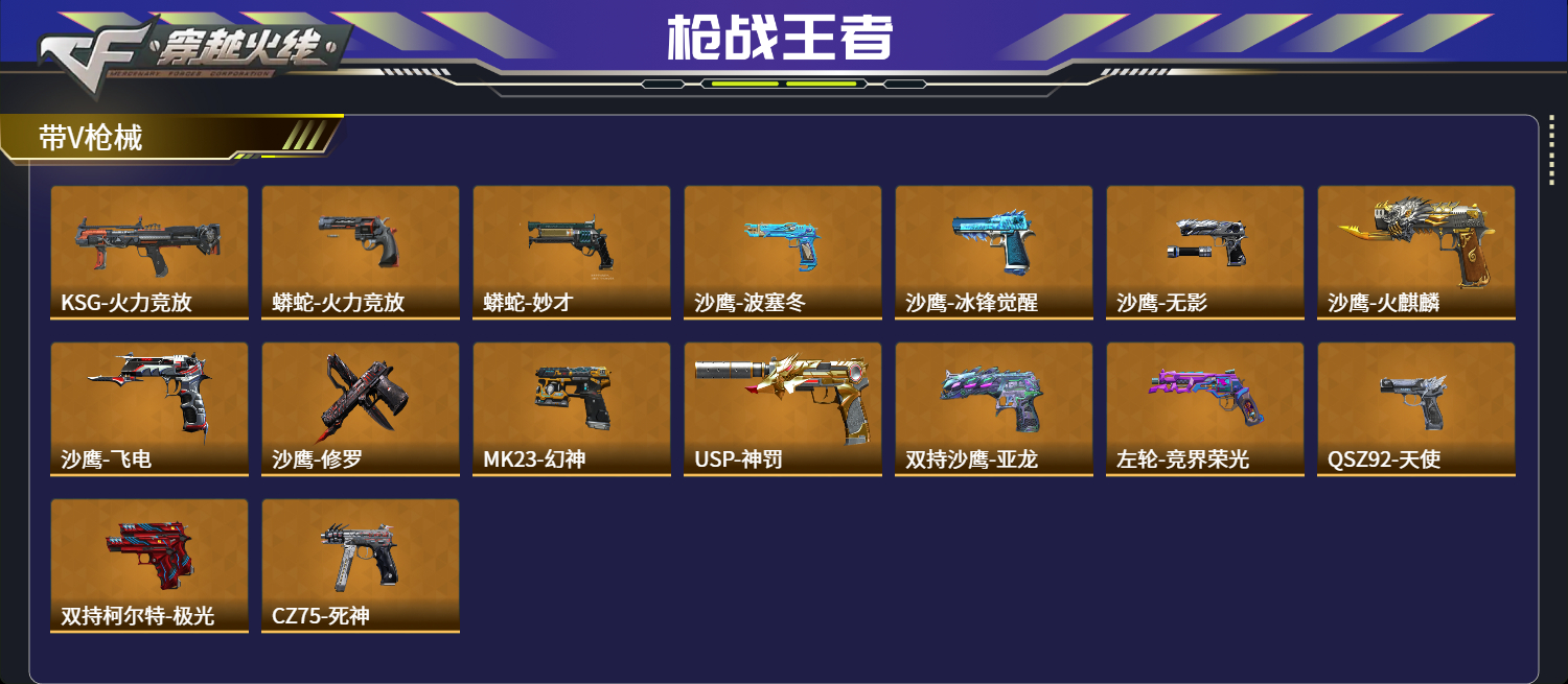 CFMFFWY42222枪战王者账号详情图3