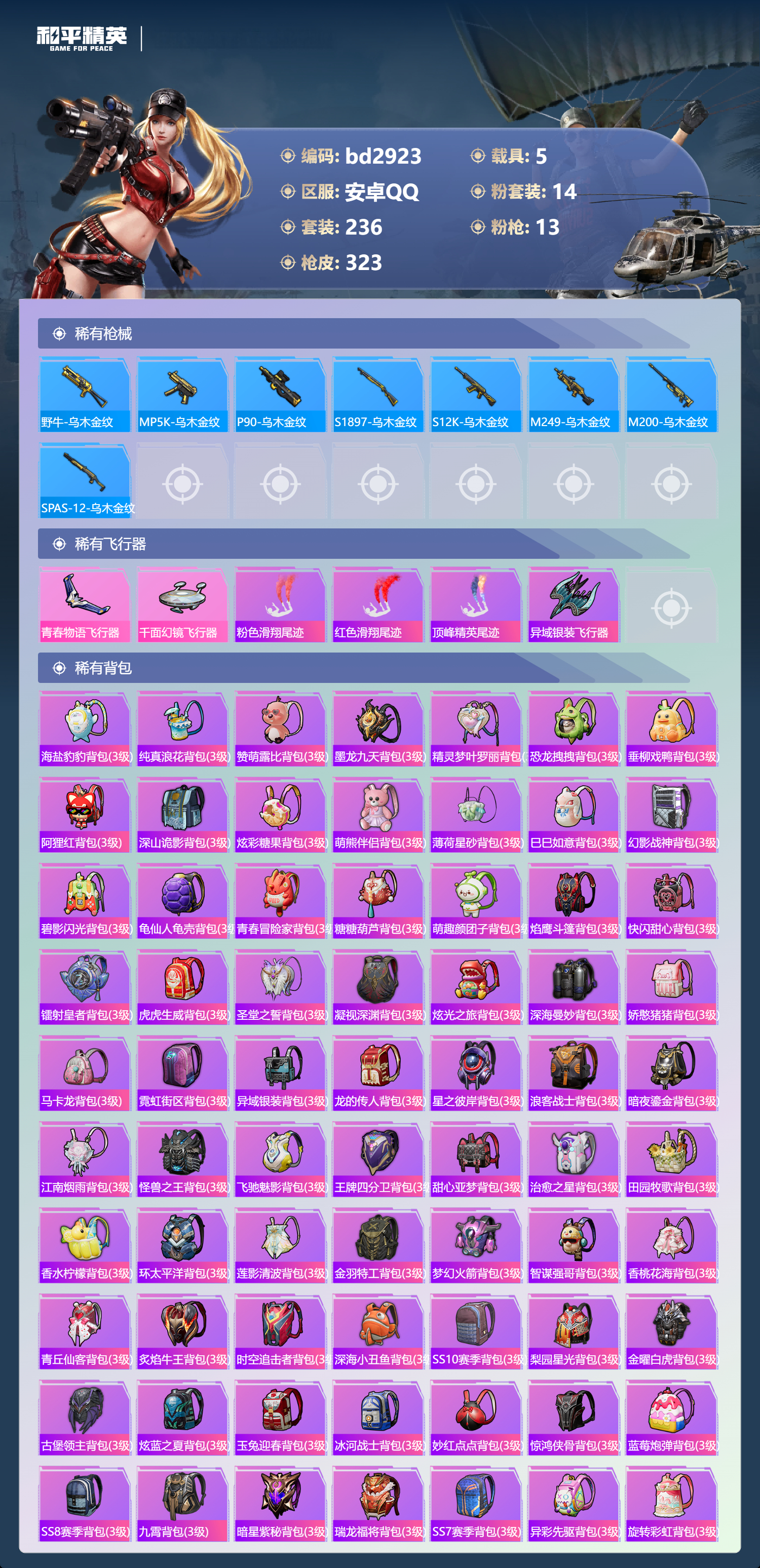 HPCMW438029和平精英账号详情图8