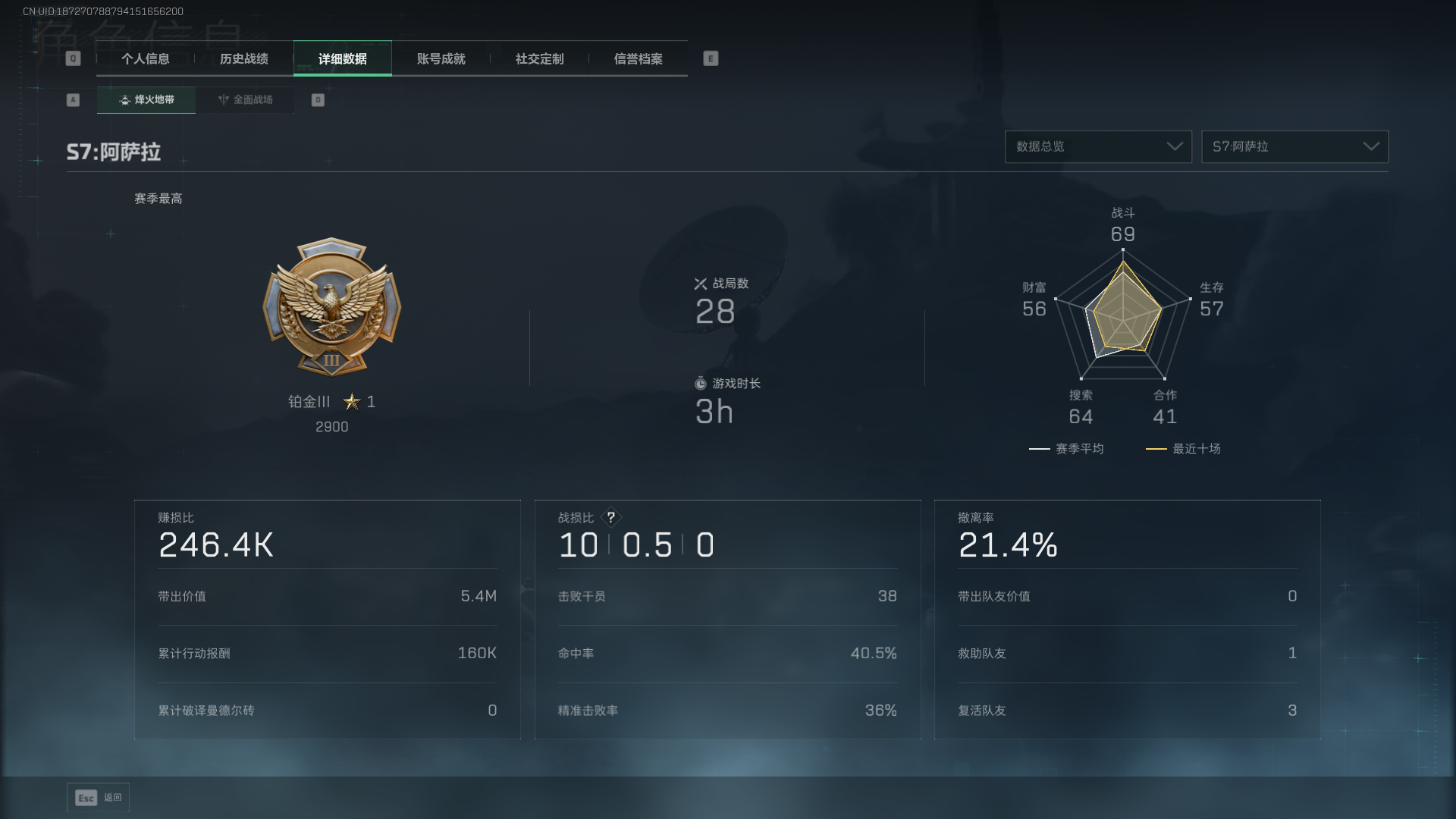 SJZCMW388031三角洲行动账号详情图4 SJZCMW388031三角洲行动账号详情图4