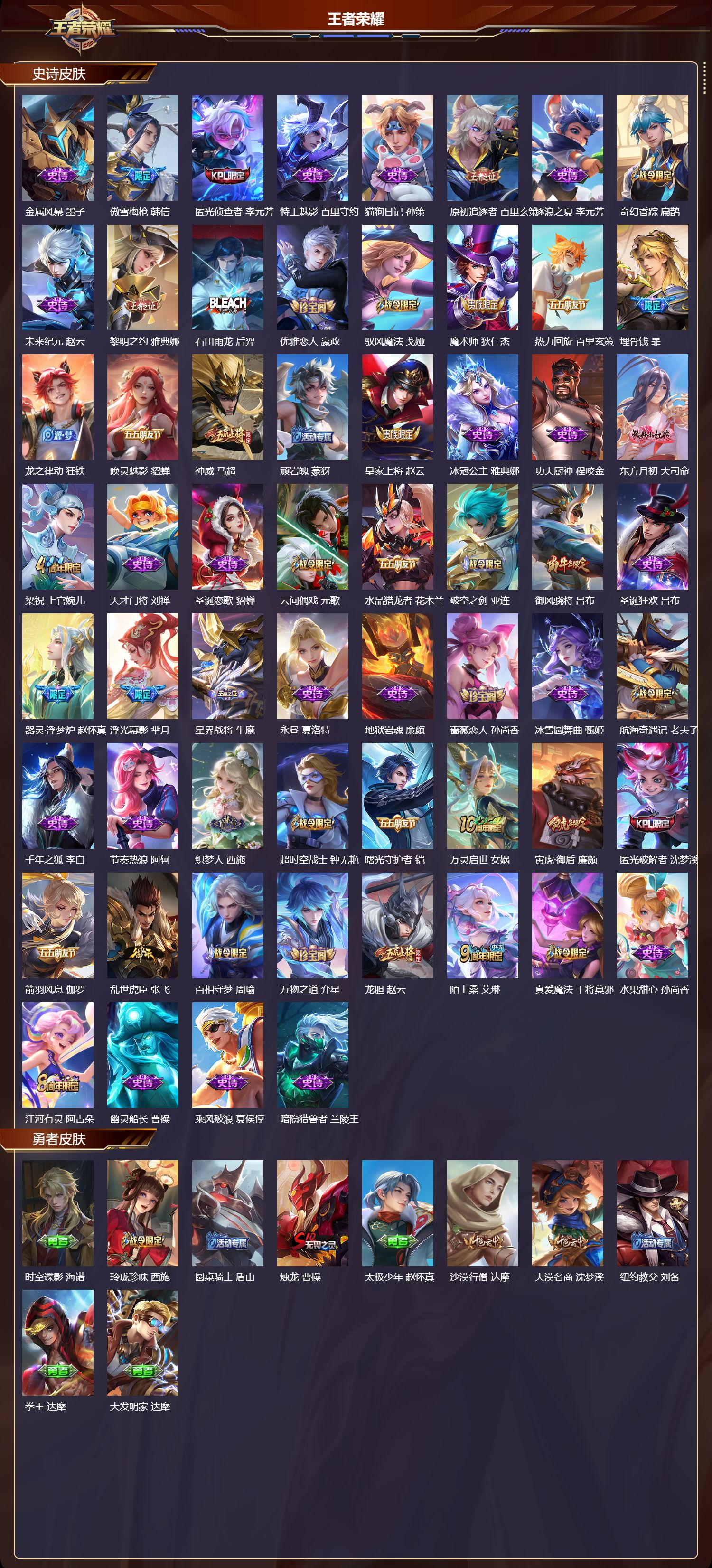 WZMK3435636王者荣耀账号详情图3 WZMK3435636王者荣耀账号详情图3