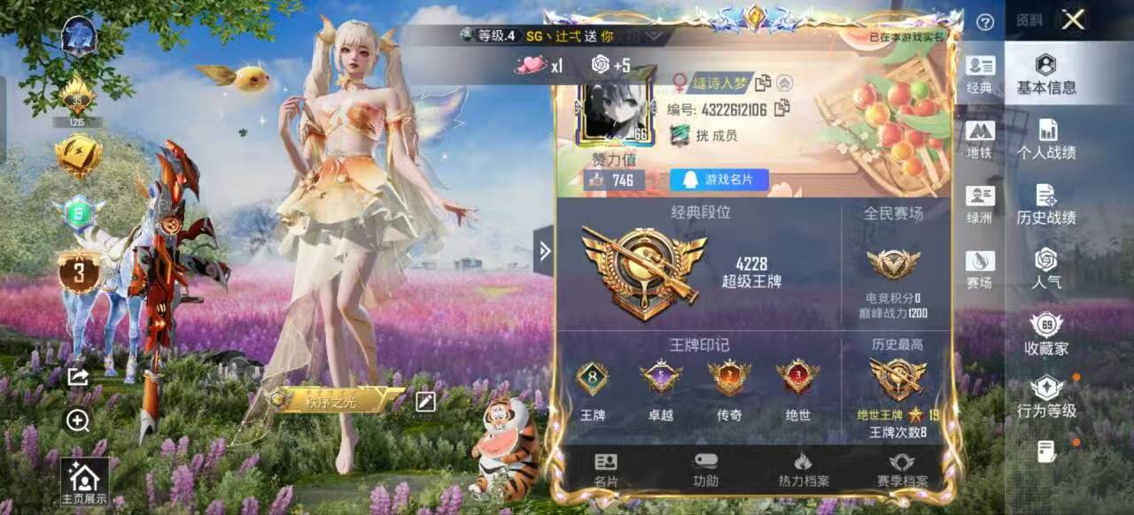 HPSJ3430479和平精英账号详情图3 HPSJ3430479和平精英账号详情图3