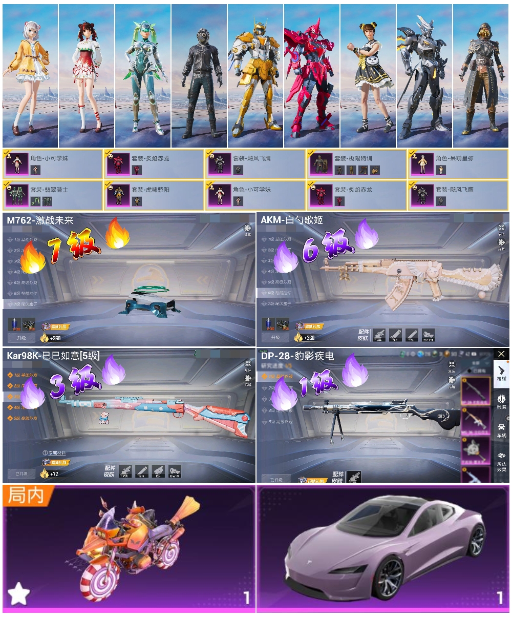 HPSJ3435061和平精英账号详情图4