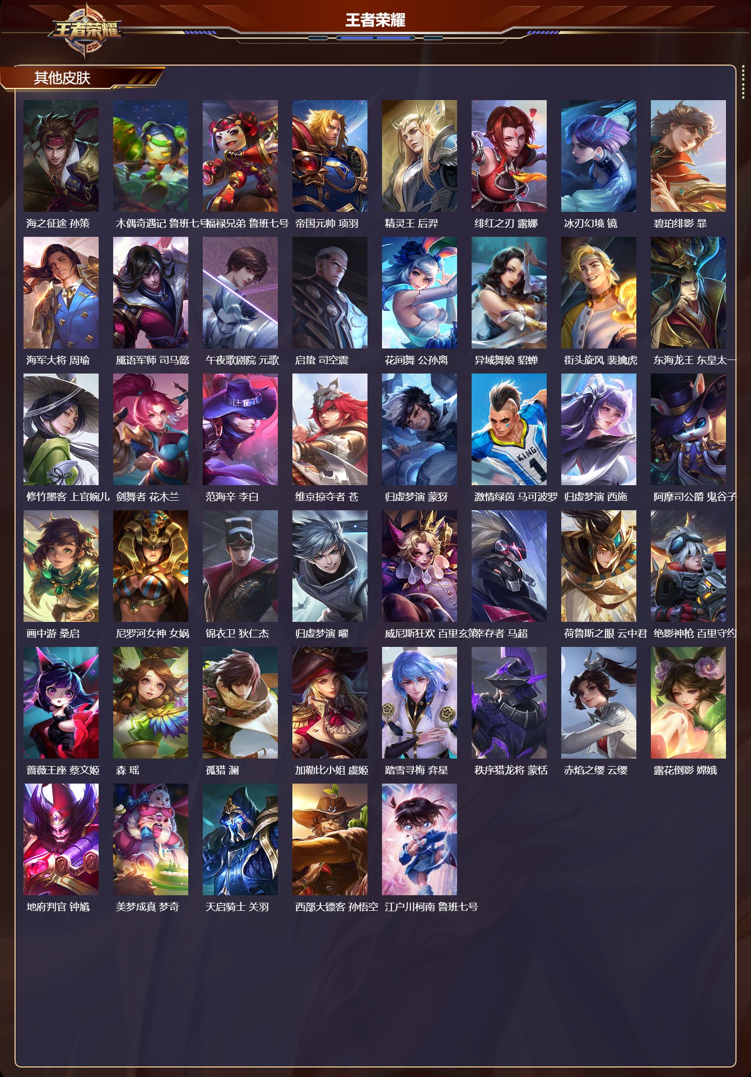 WZMK3437737王者荣耀账号详情图5